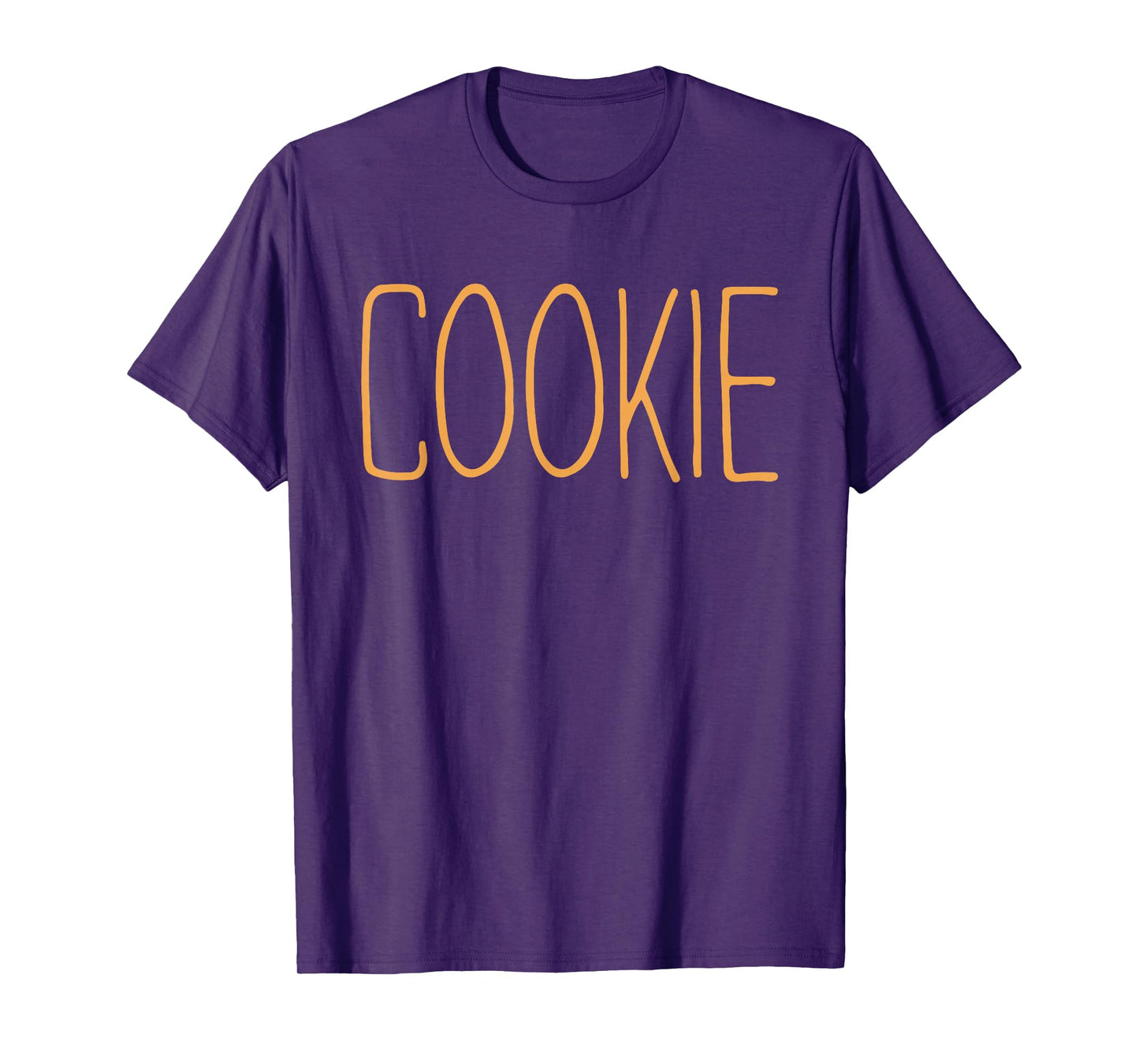 Cookie Shirt Adult Kids Men Women Chocolate Cookie Costume T-Shirt
