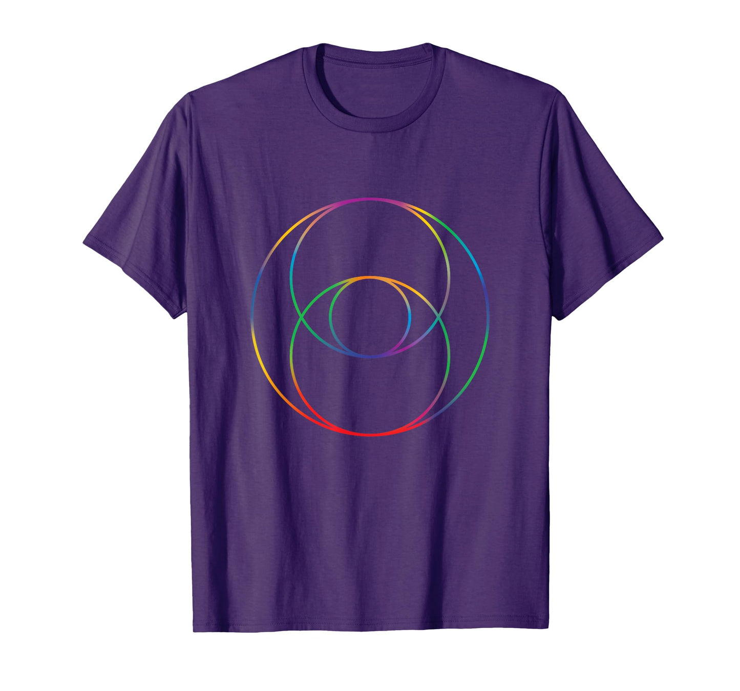 Sacred Geometry Vesica Piscis Geometric Pattern Chakra T-Shirt