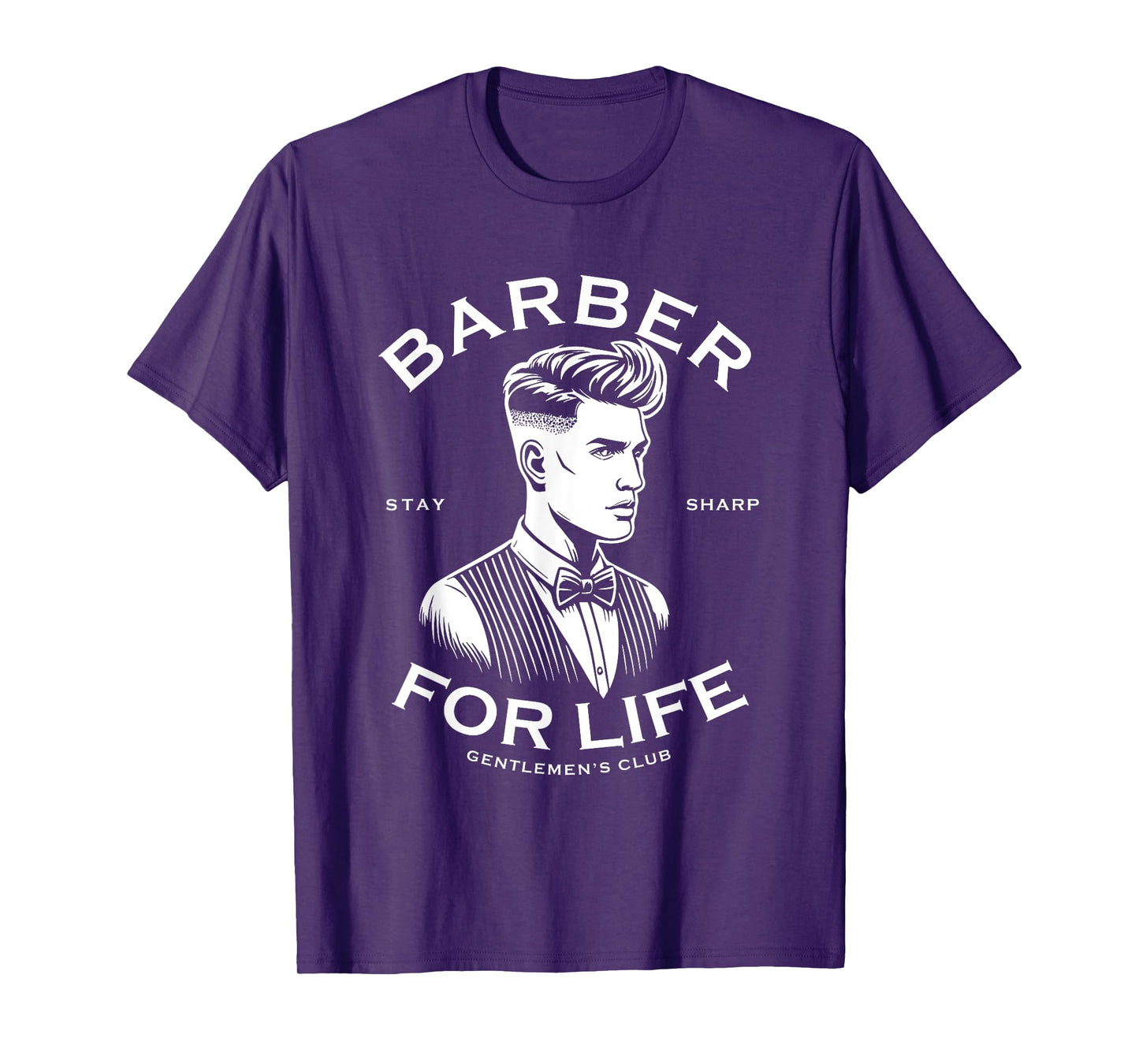 Barber For Life Proud Barber Novelty Mens Womens T-Shirt
