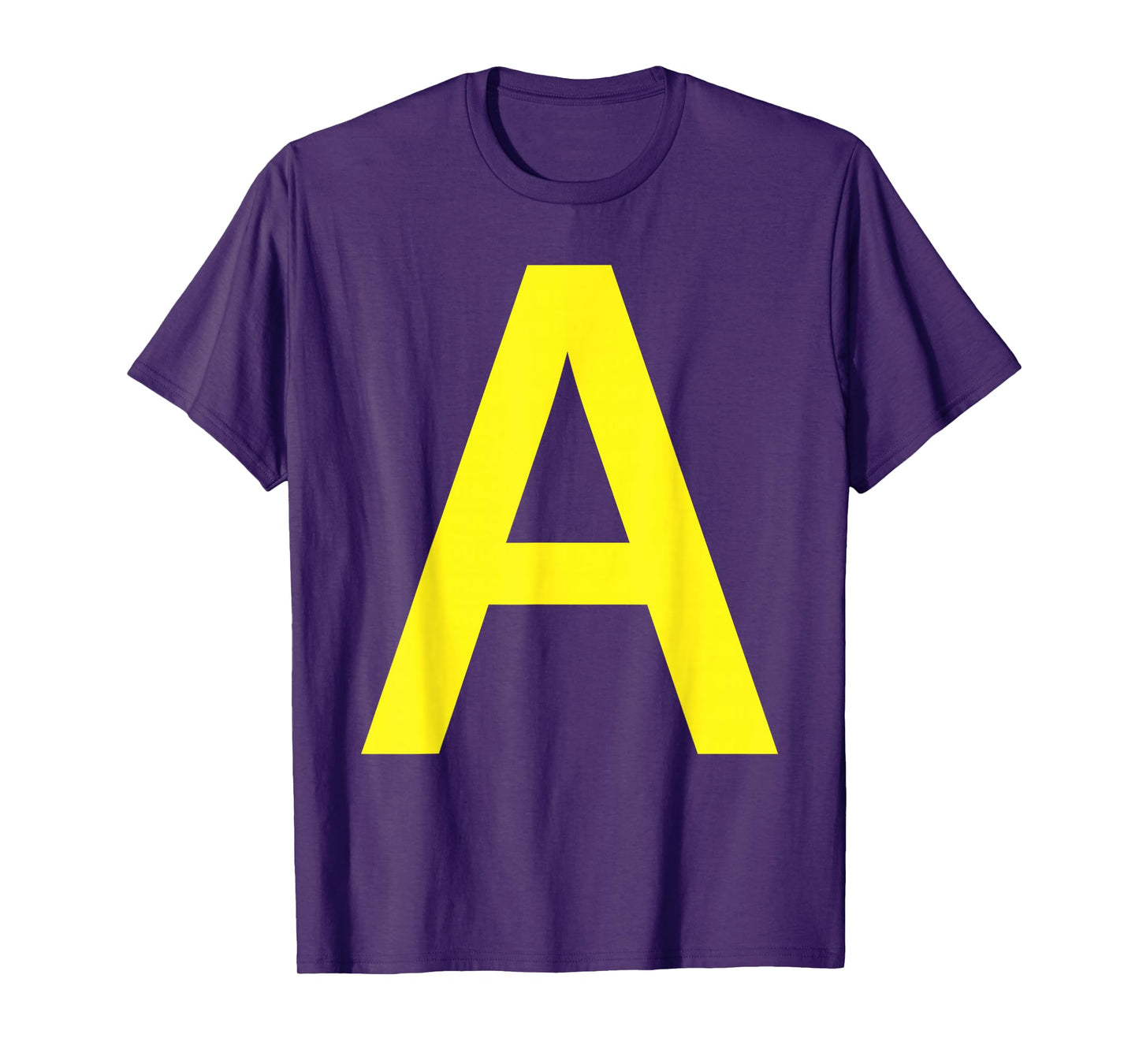 Letter A Group Matching Halloween Costume T-Shirt