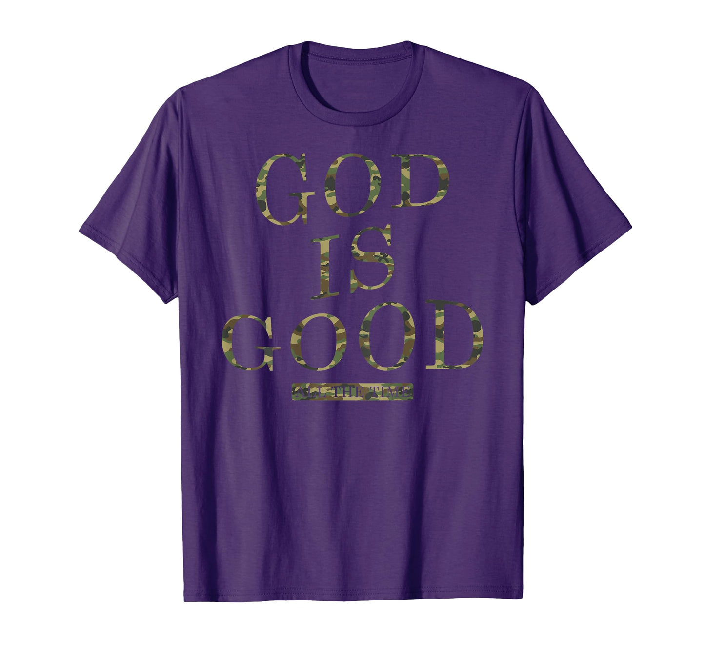 Vintage God is Good All The Time Faith Christian T-Shirt