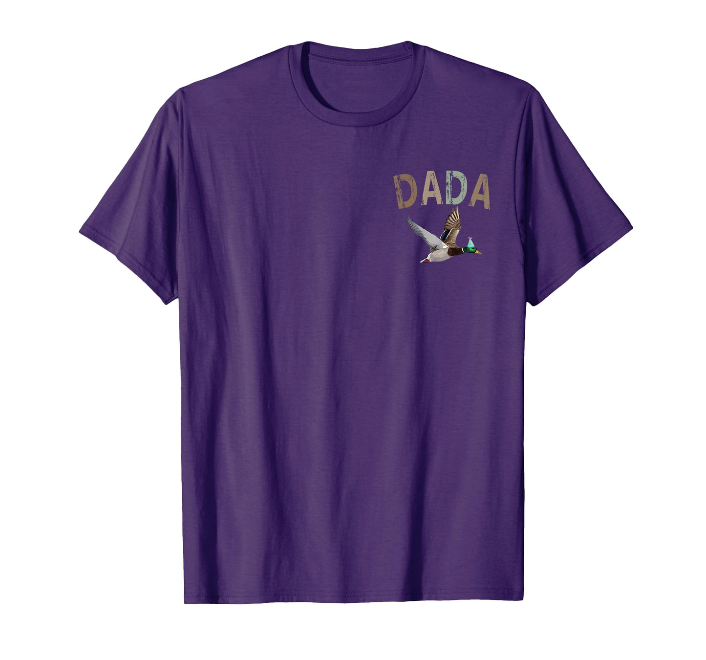 Dada Duck Hunting One Lucky Duck 1st Birthday Family Party T-Shirt