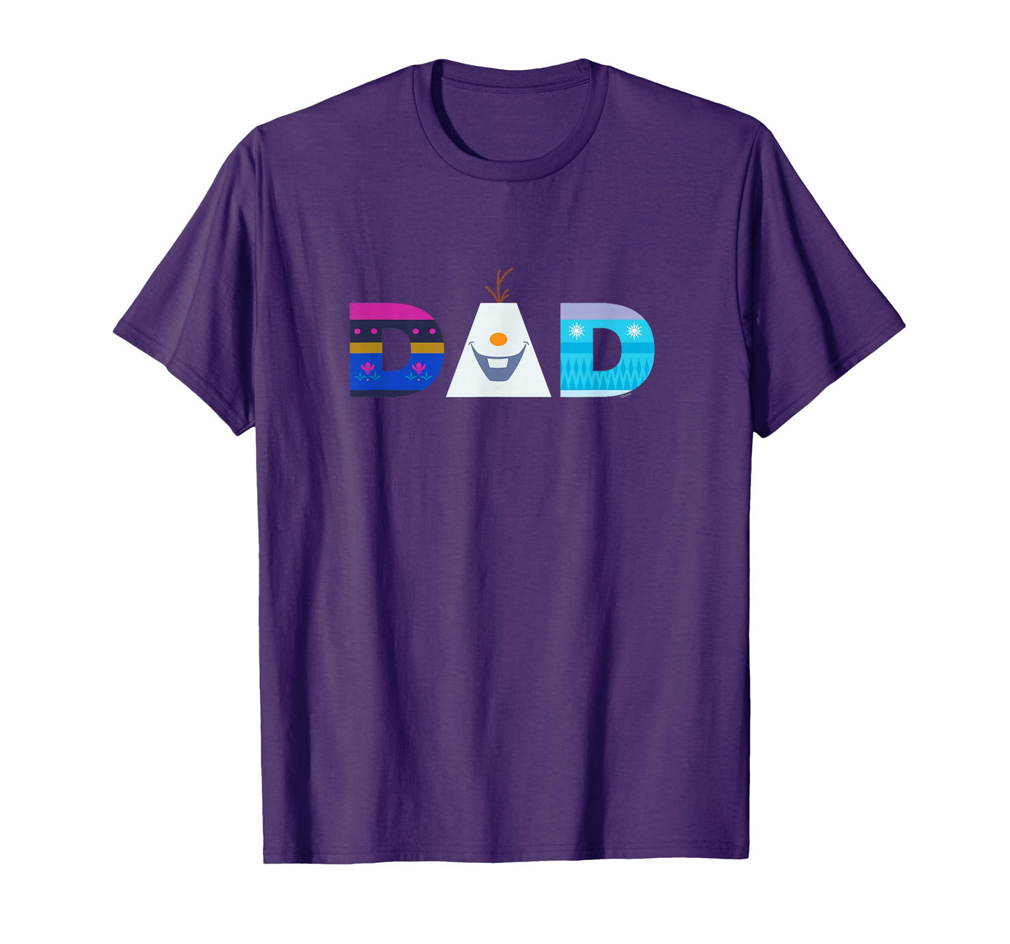 Disney Frozen Elsa Anna Olaf Dad Father's Day Birthday T-Shirt