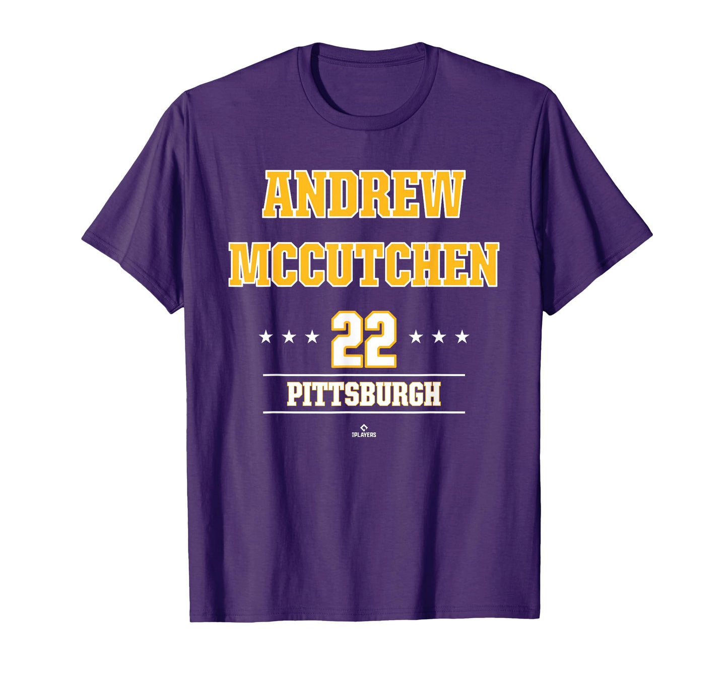 Baseball Star Andrew McCutchen Pittsburgh MLBPA T-Shirt