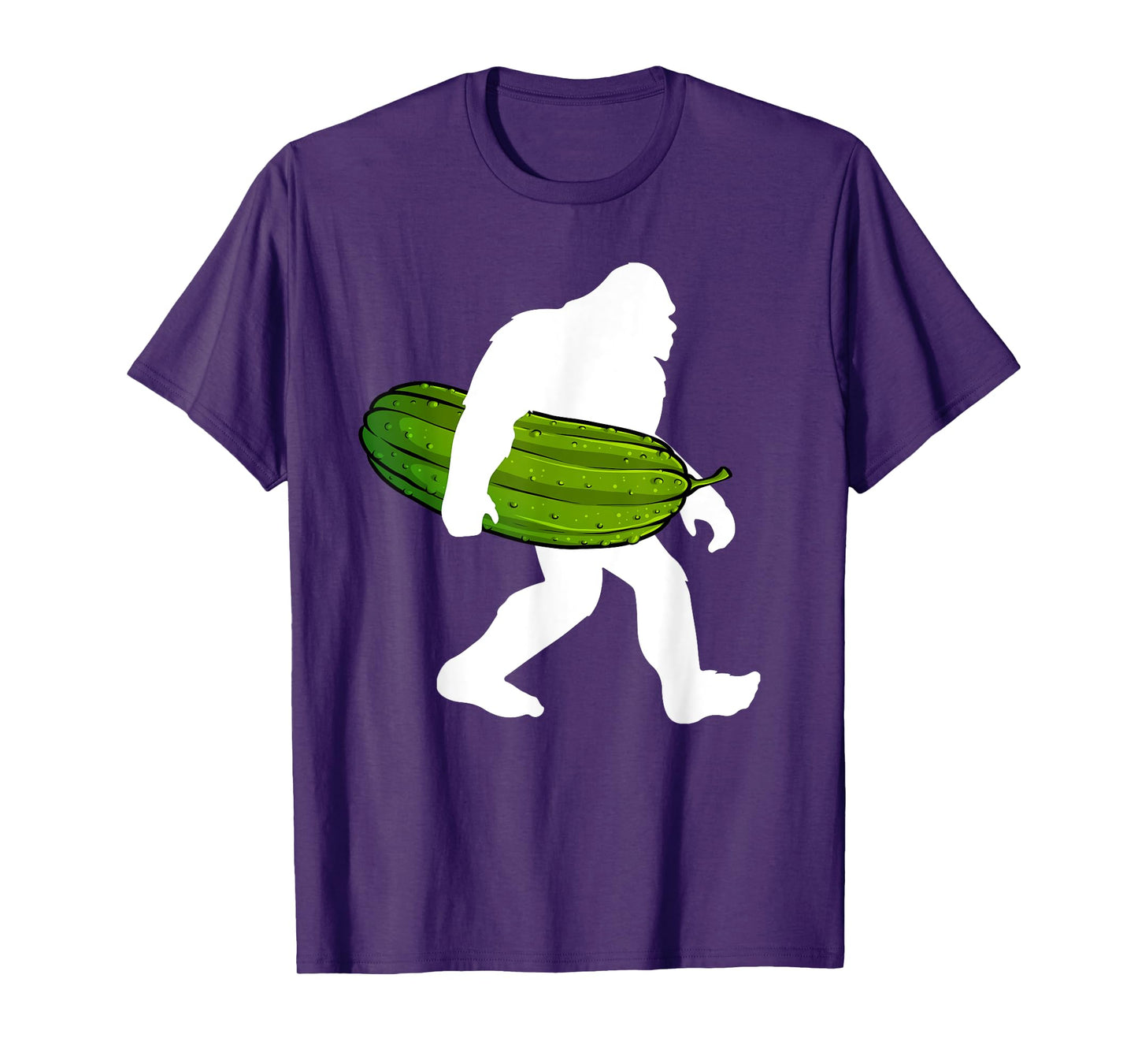 Pickle Art For Men Women Kids Bigfoot Cucumber Pickle Lover T-Shirt