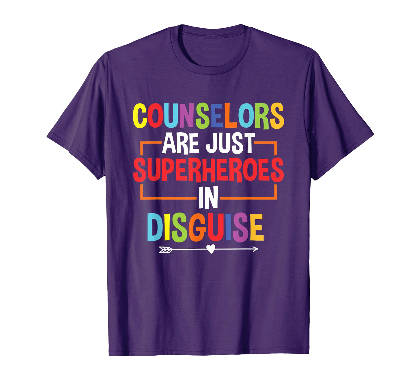 School Counselor Superheroes In Disguise School Counseling T-Shirt