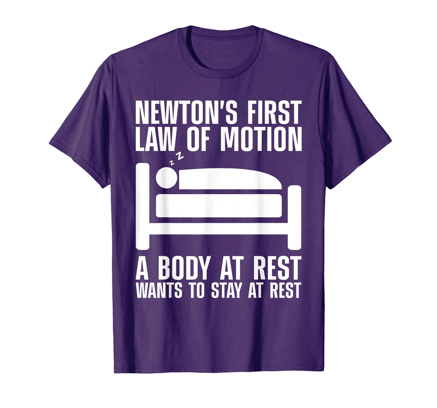 Cool Newton Law Art For Men Women Newton Law Physics Lover T-Shirt