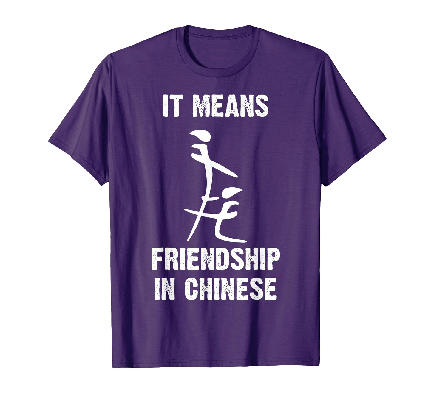 It Means Friendship In Chinese - Sarcasm - Sarcastic T-Shirt