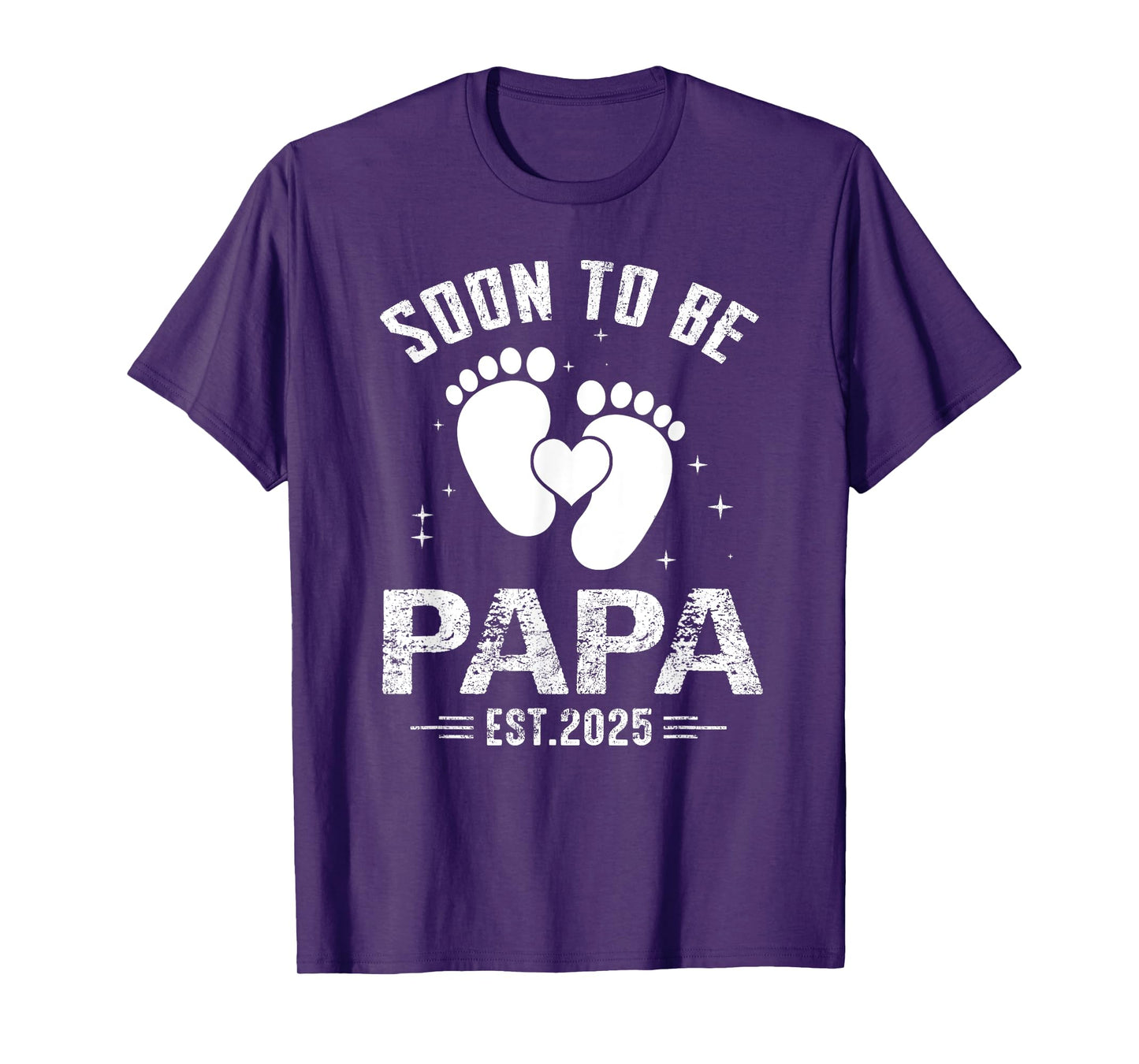 Mens Soon To Be Papa Est. 2025 New Papa again 2025 T-Shirt