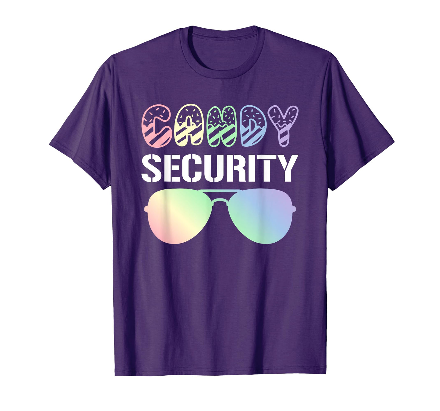 Candy Security Squad Sunglasses Candyland Birthday Lover T-Shirt