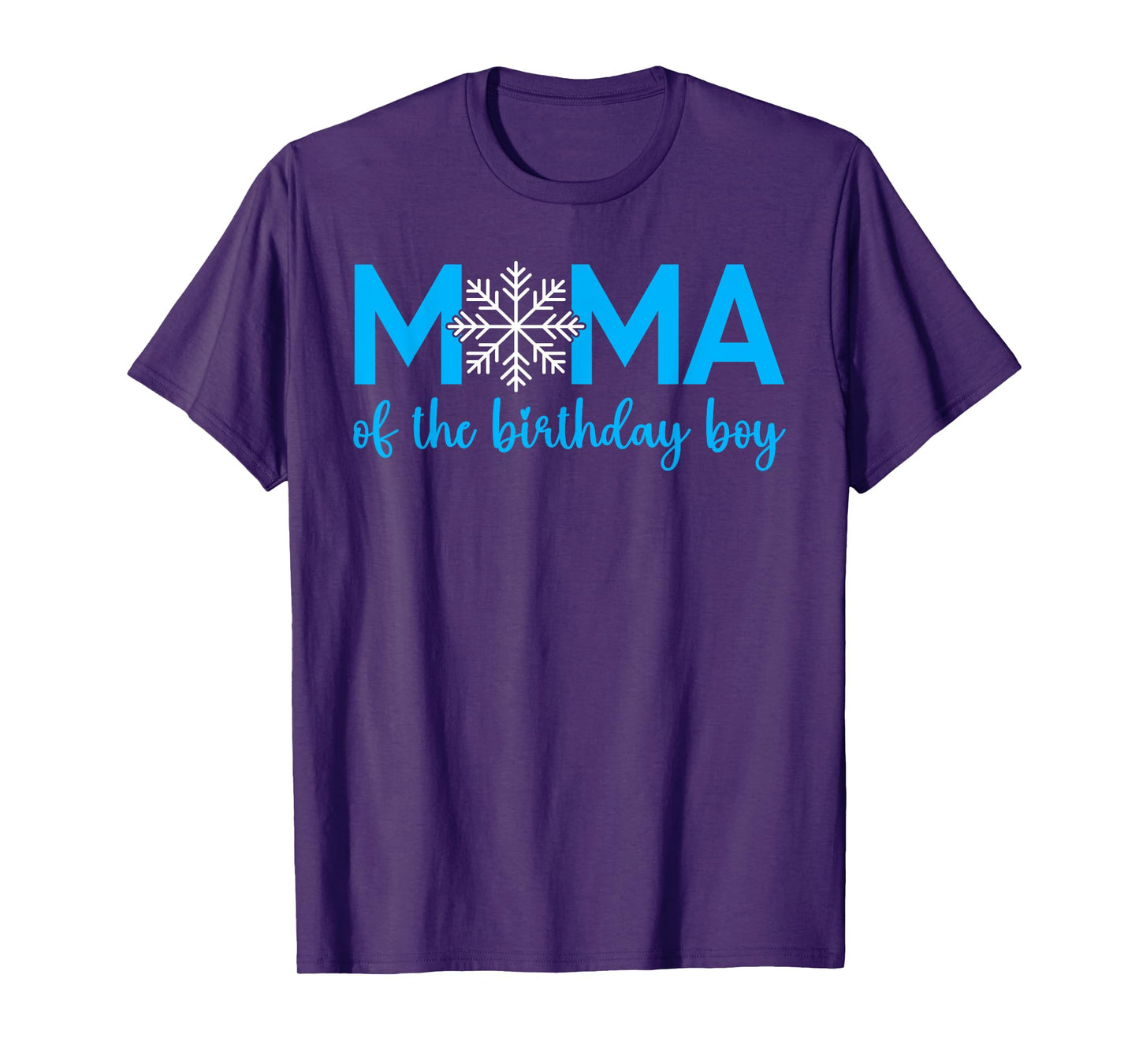 Mama Of The Birthday Boy Winter Onederland 1st Birthday T-Shirt