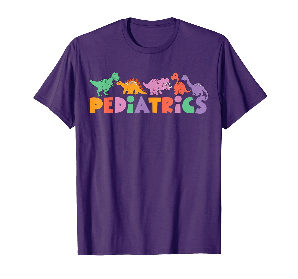 Pediatrics Dinosaurs Peds Nurse Crew Appreciation Pediatric T-Shirt