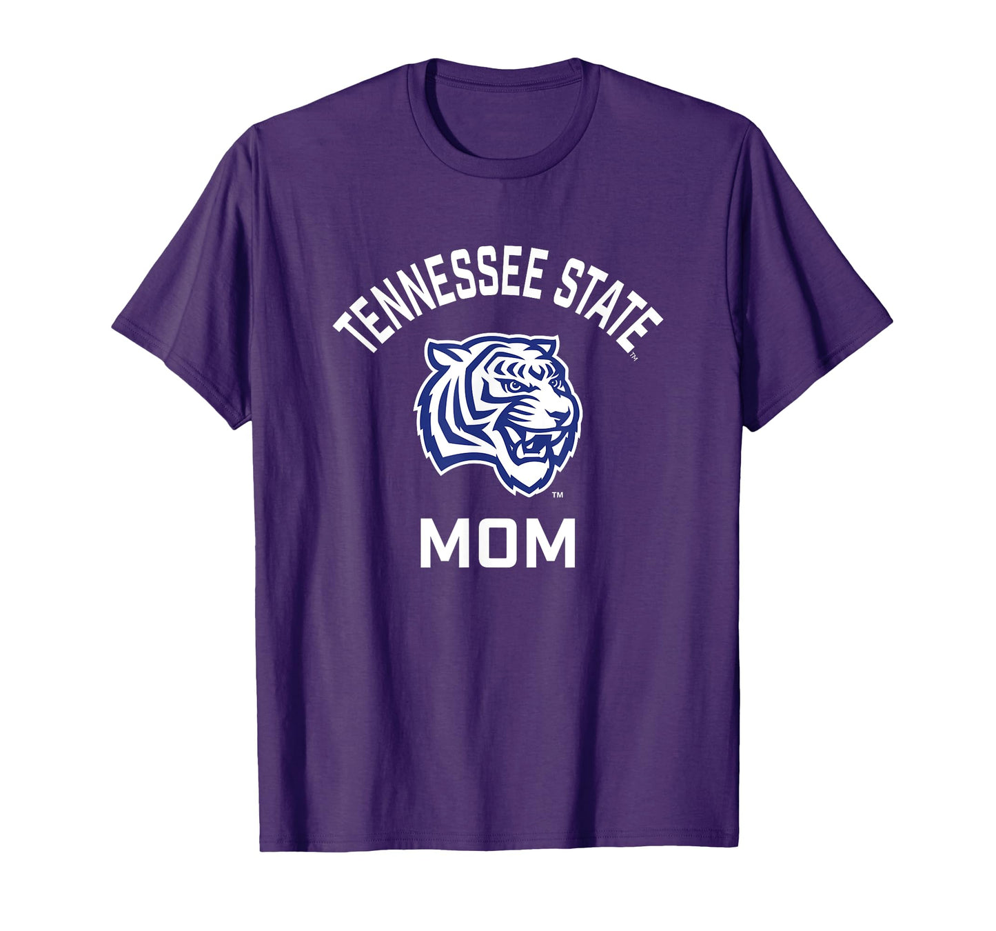Tennessee State University TSU Tigers Arched Mom T-Shirt