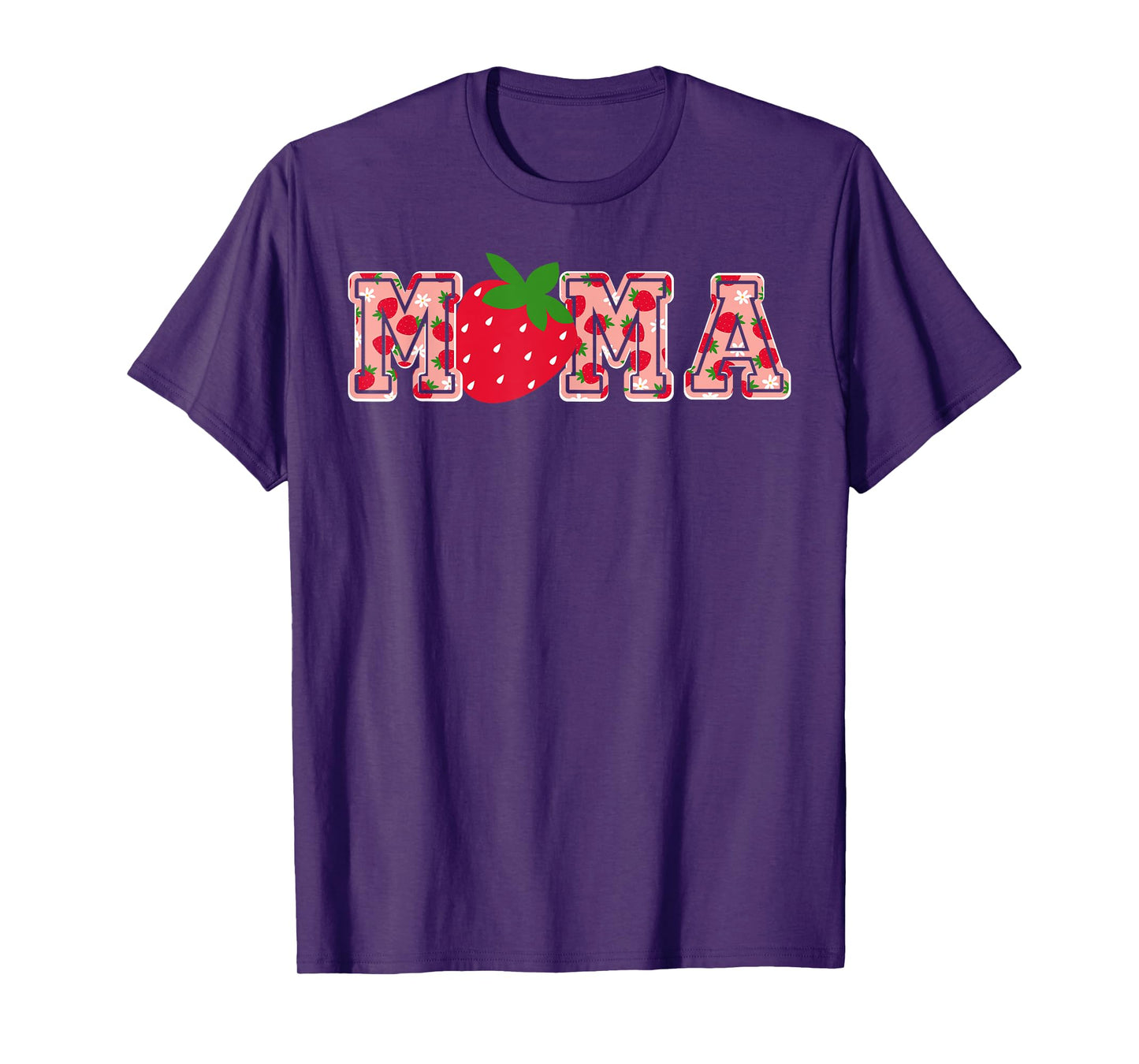 Mama Strawberry First Birthday Berry Mom Funny Strawberry T-Shirt