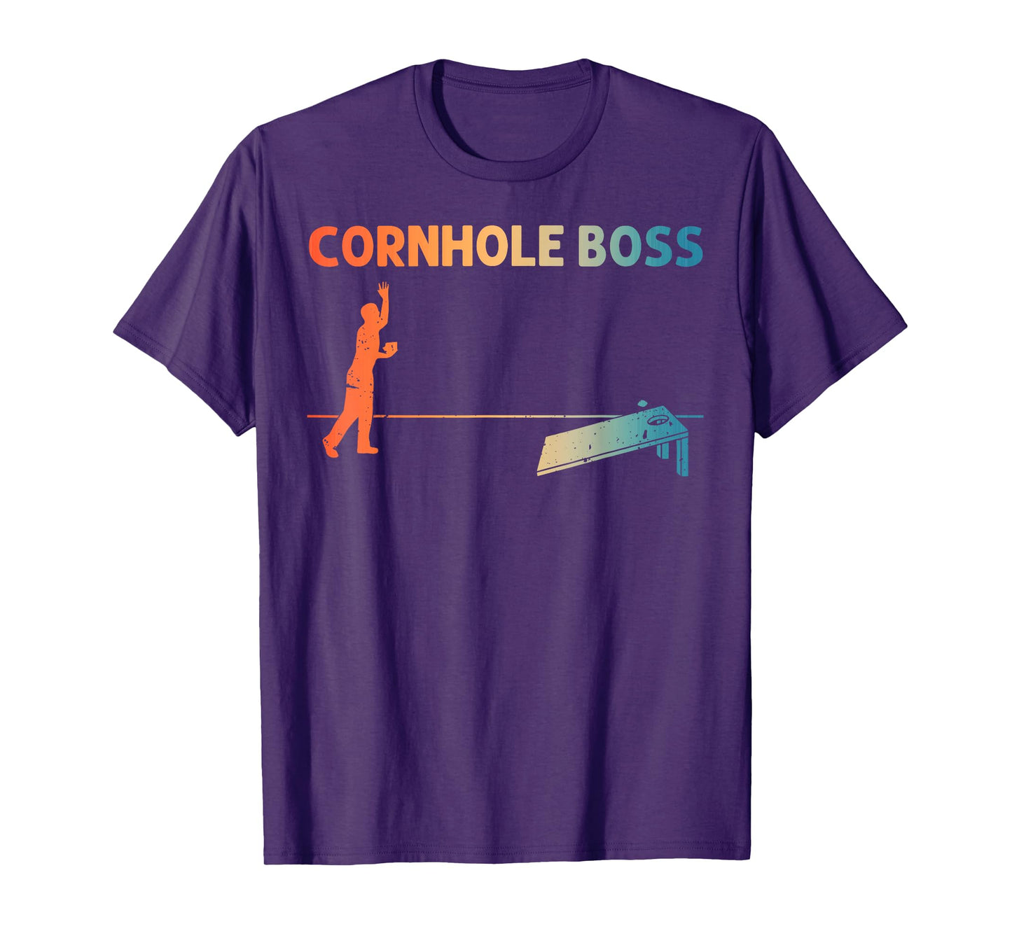 Cool Cornhole Art For Men Women Corn Hole Team Player Master T-Shirt