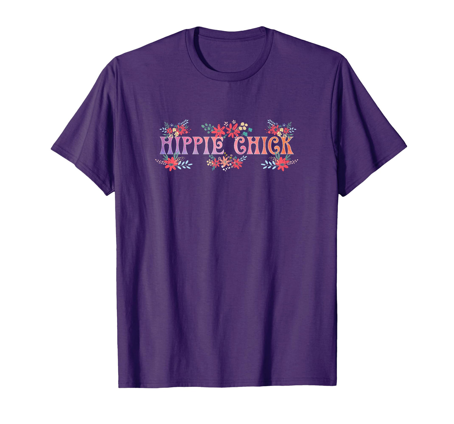 Womens Hippie Chick ~ 60s Inspired Shirt for Groovy People T-Shirt
