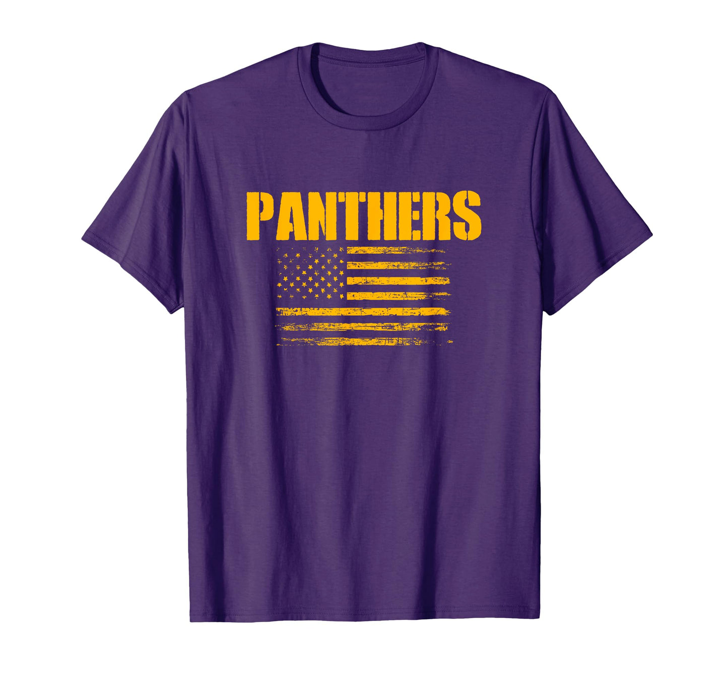 Lufkin Panthers USA Flag Pride T-Shirt