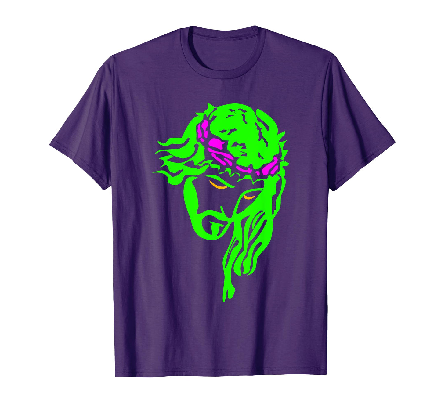 Neon Jesus T-Shirt || Cool Christian Tees T-Shirt