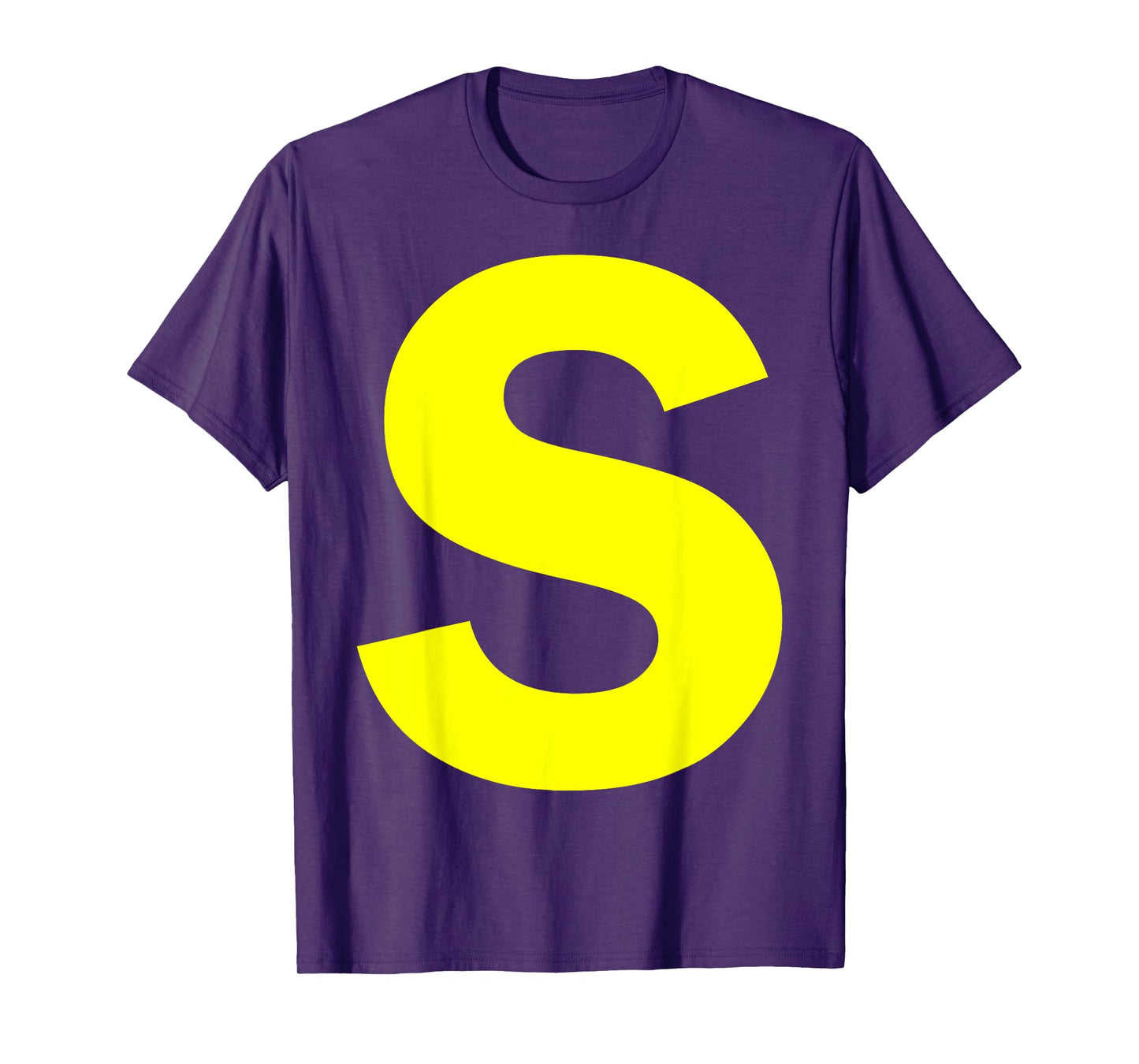 Letter S Funny Chipmunk Group Matching Halloween Costume T-Shirt