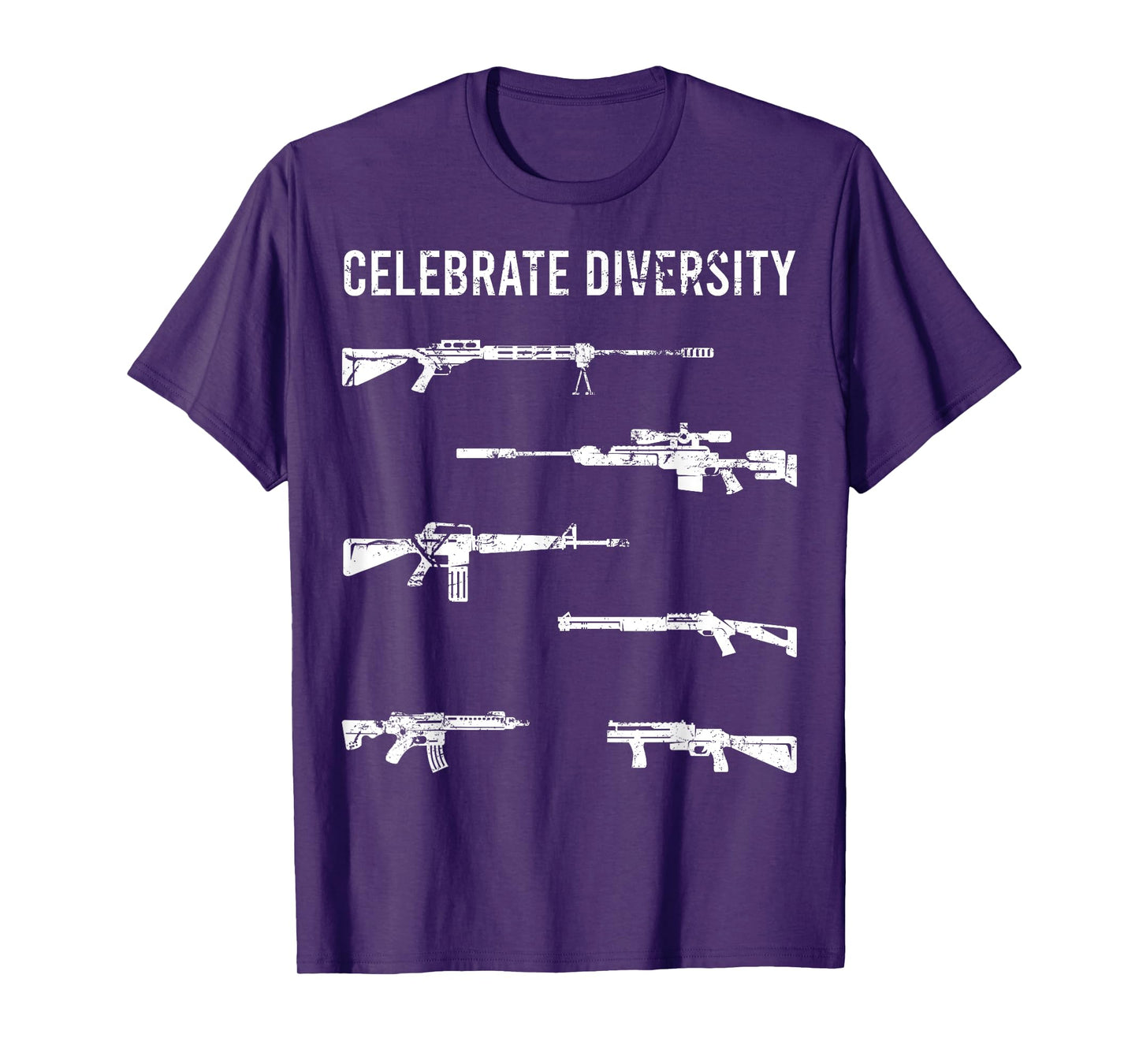 Celebrate Diversity Gun Owner Funny Gun Enthusiast T-Shirt