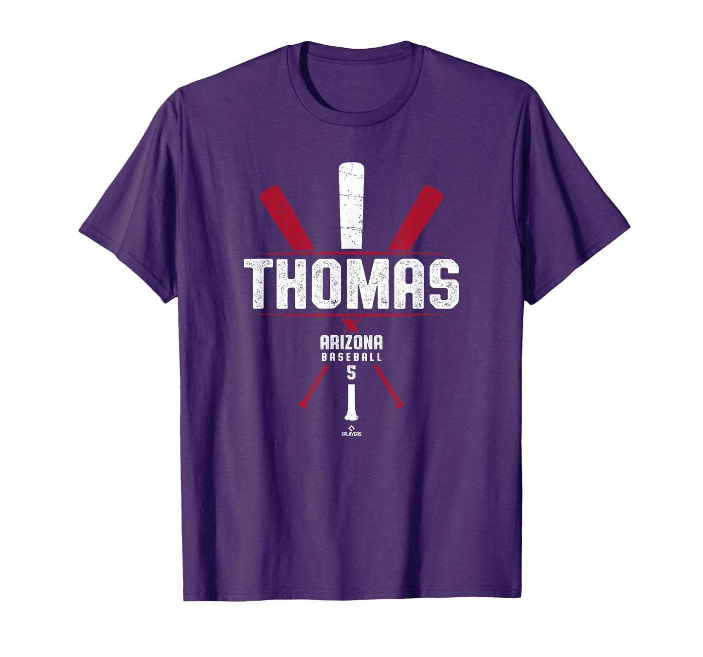 Vintage Baseball Bat Gameday Alek Thomas Arizona Baseball T-Shirt