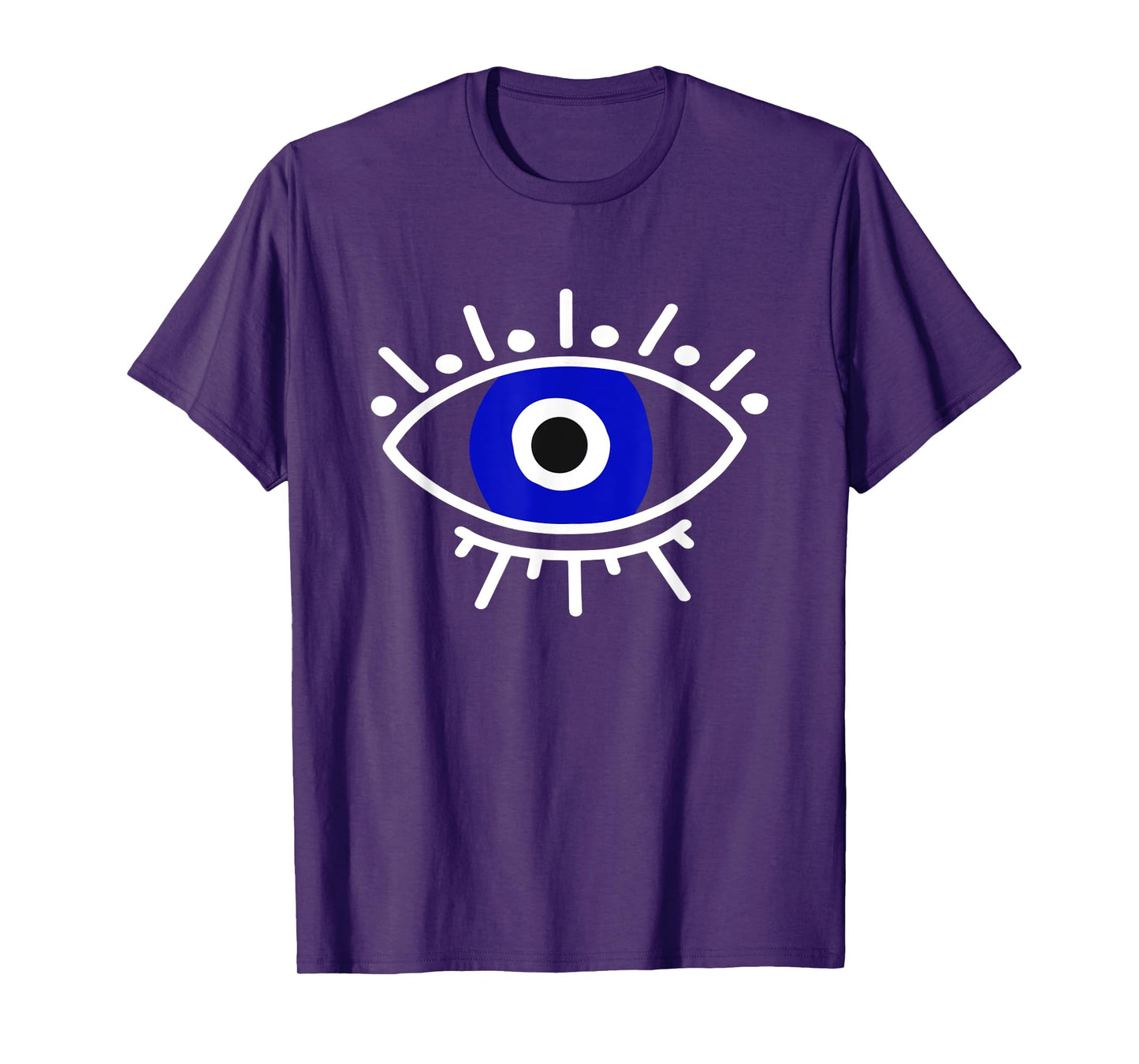Evil Eye Curse Protection Hand of Hamsa Seeing Eyes Evil Eye T-Shirt