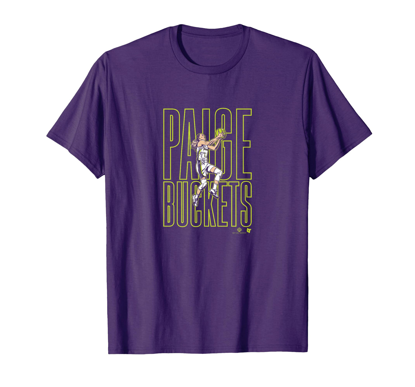 Paige Bueckers: Buckets Action - Dallas Basketball T-Shirt