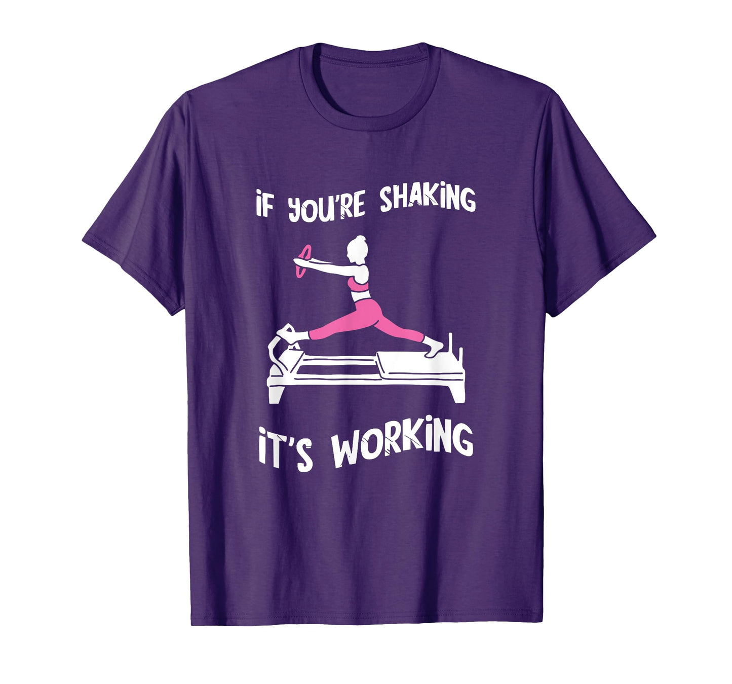 Pilates Workout Shaking Pilates Fitness Instructor Pilates T-Shirt