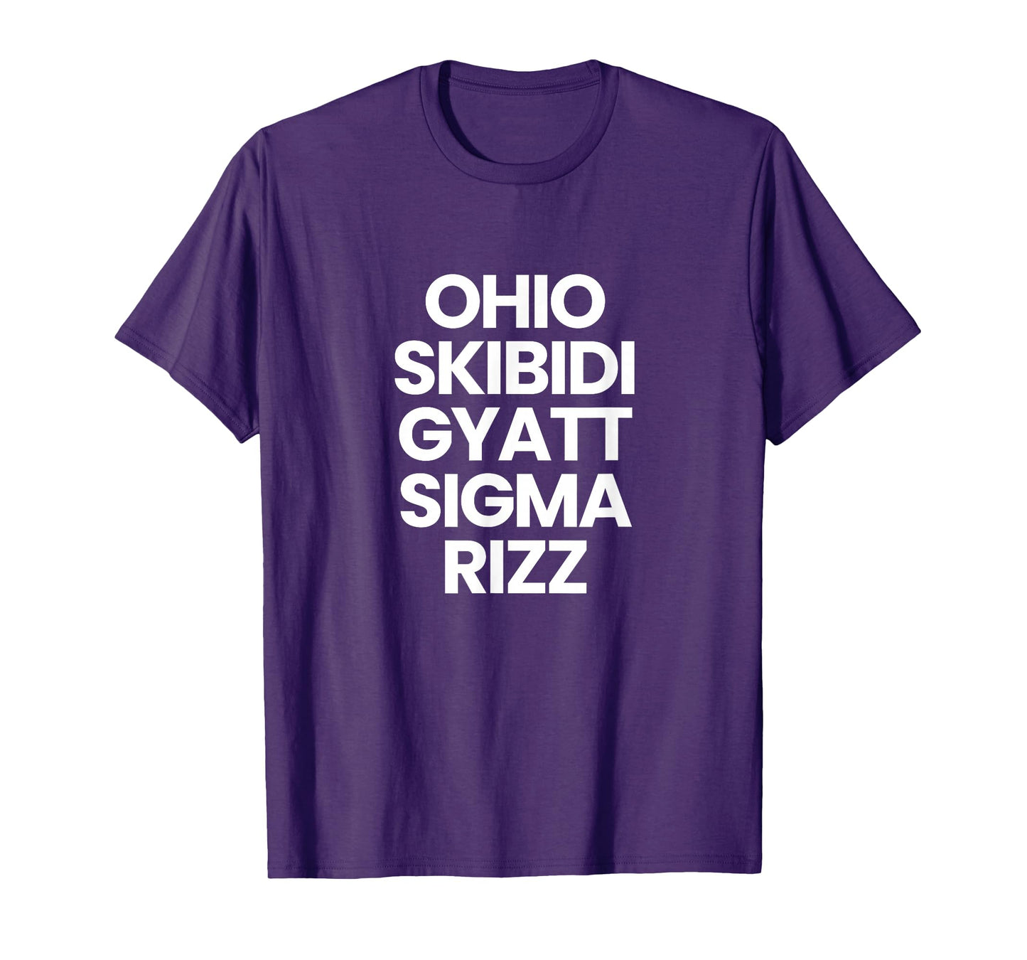 Primotees Ohio Skibidi Gyatt Sigma Rizz T-Shirt