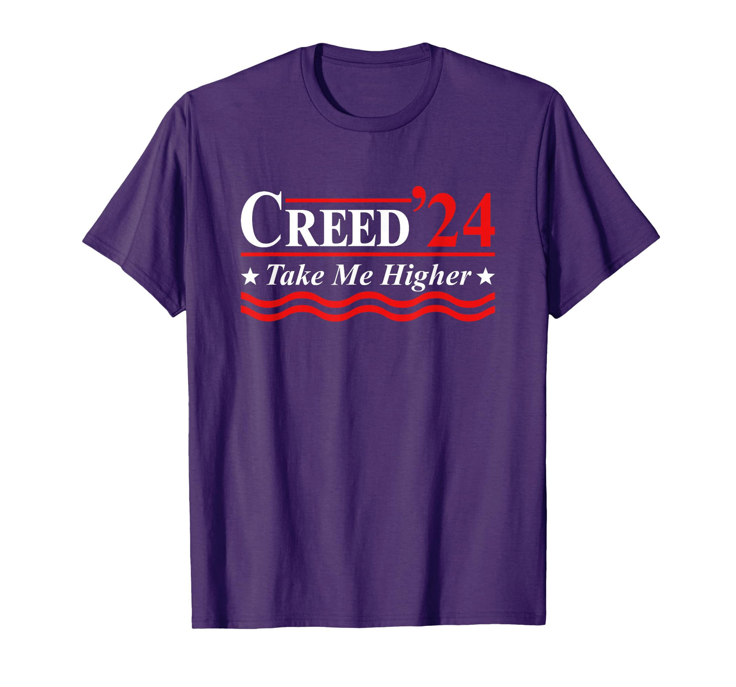 Creed '24 Take Me Higher Creed 2024 Take Me Higher Us Flag T-Shirt