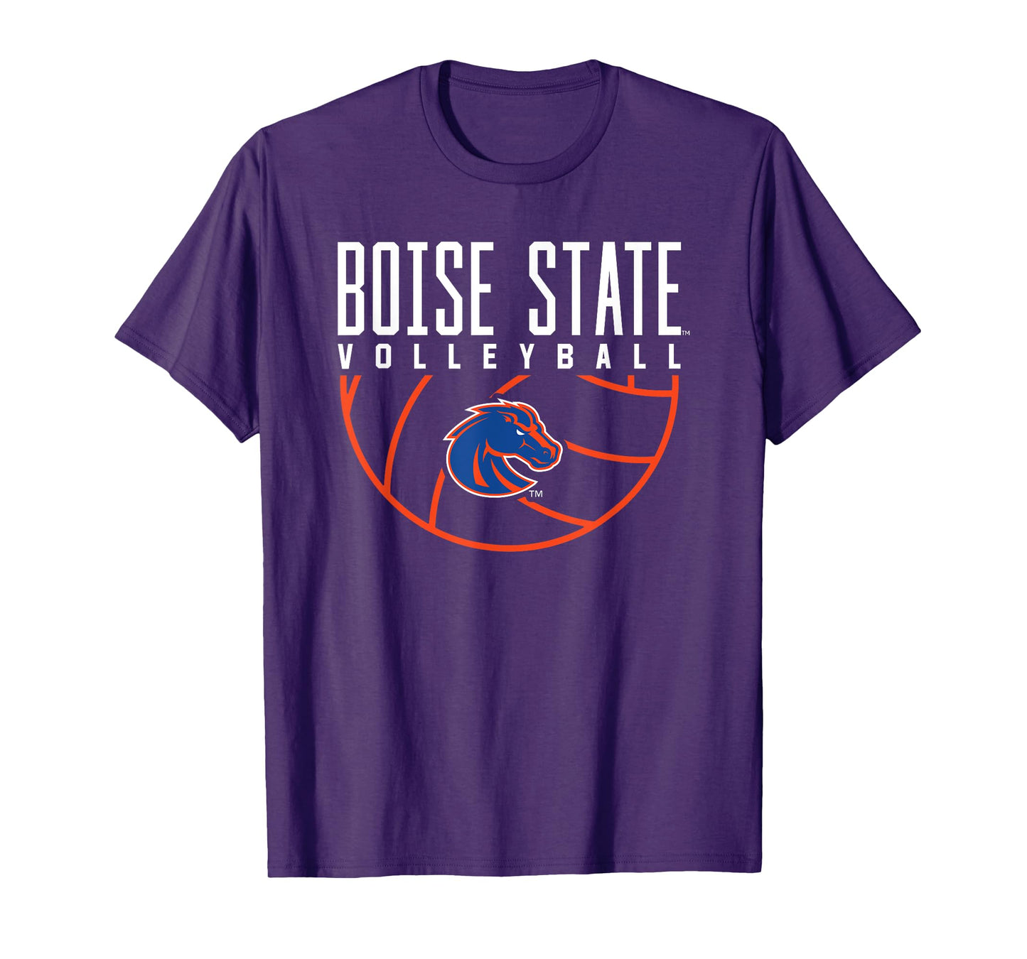 Boise State University BSU Broncos Volleyball Arch T-Shirt