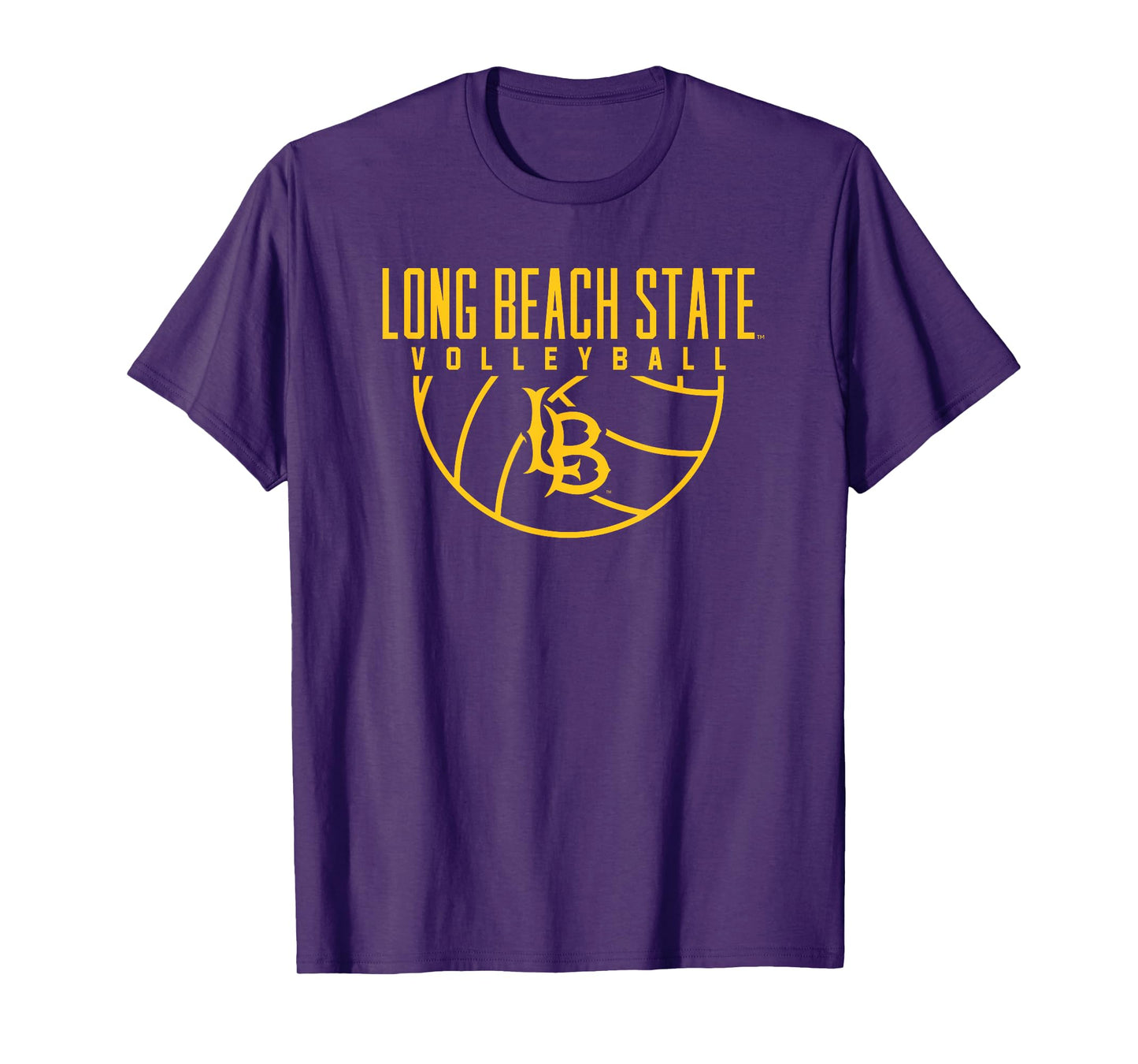 Cal State Long Beach CSULB Volleyball Arch T-Shirt