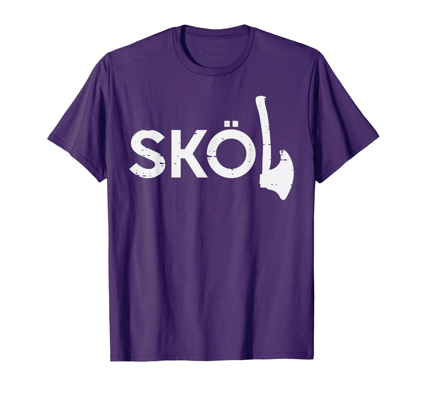 Viking Skol Axe Norse Mythology Chant Men Boys Kids Women T-Shirt