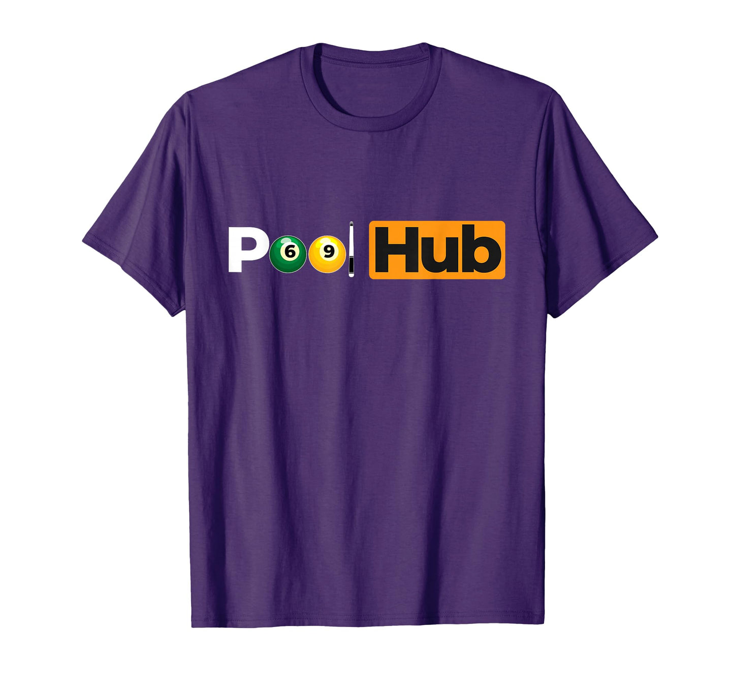 Pool Hub - 8 Ball Billiard Game Pool Player T-Shirt
