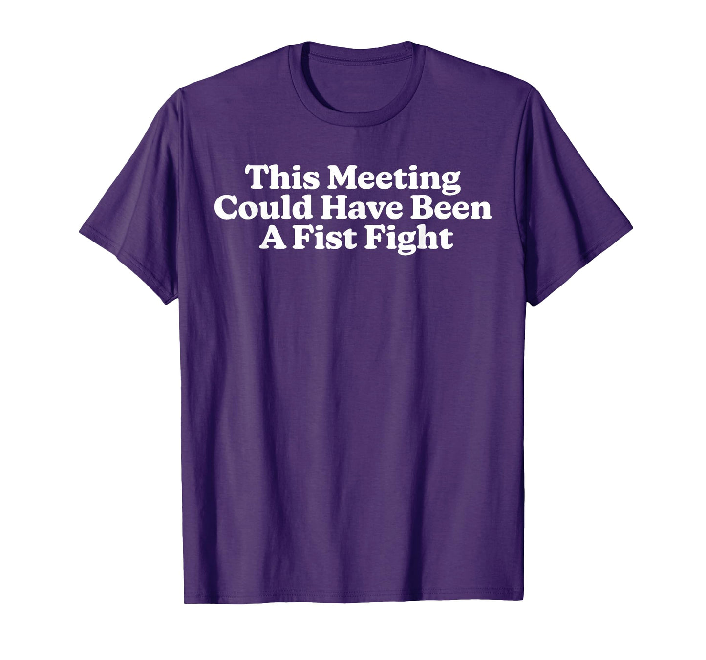 This Meeting Could Have Been A Fist Fight Funny T-Shirt