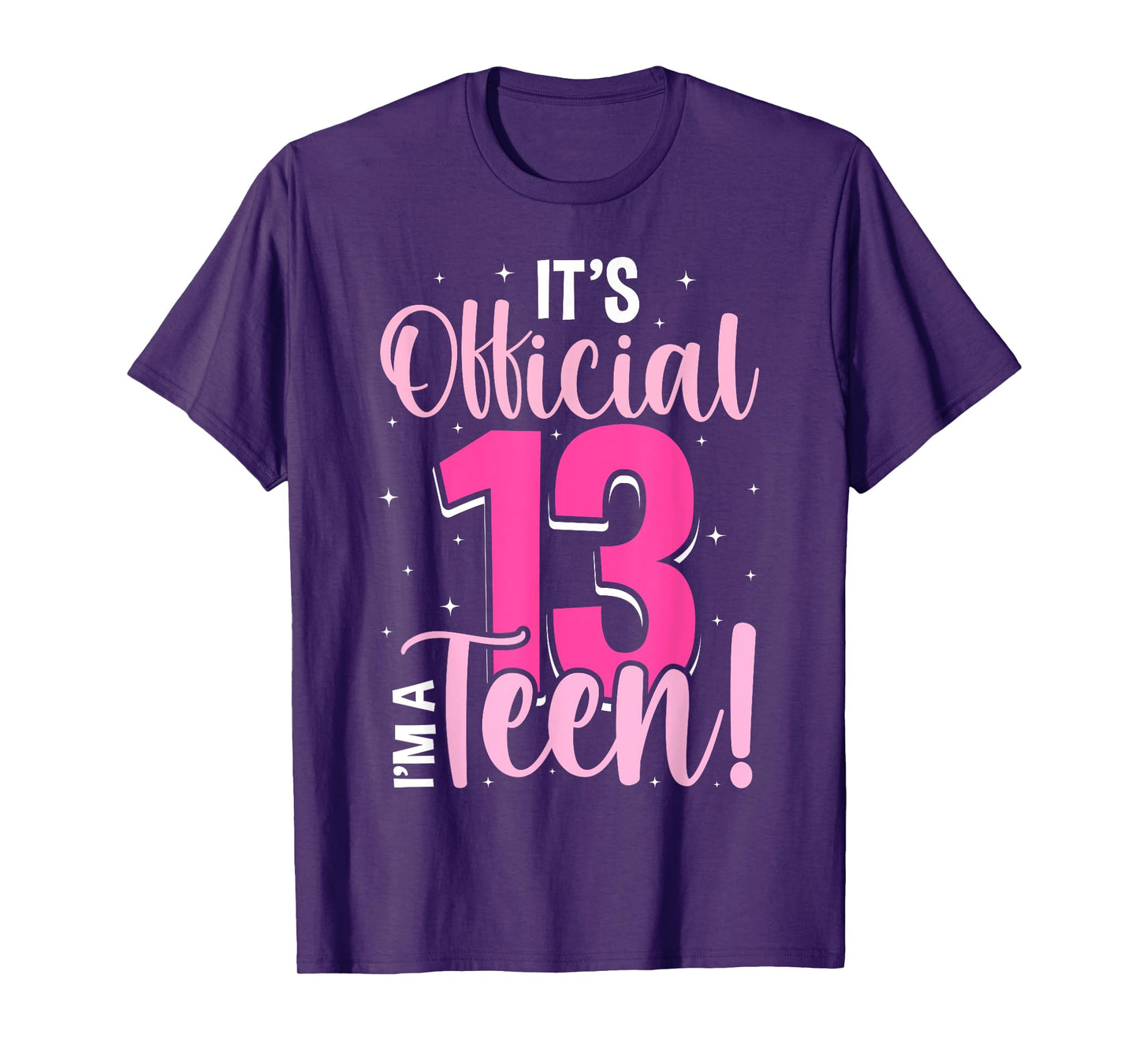 13th Birthday Girls 13 Years Teen Teenager Birthday T-Shirt
