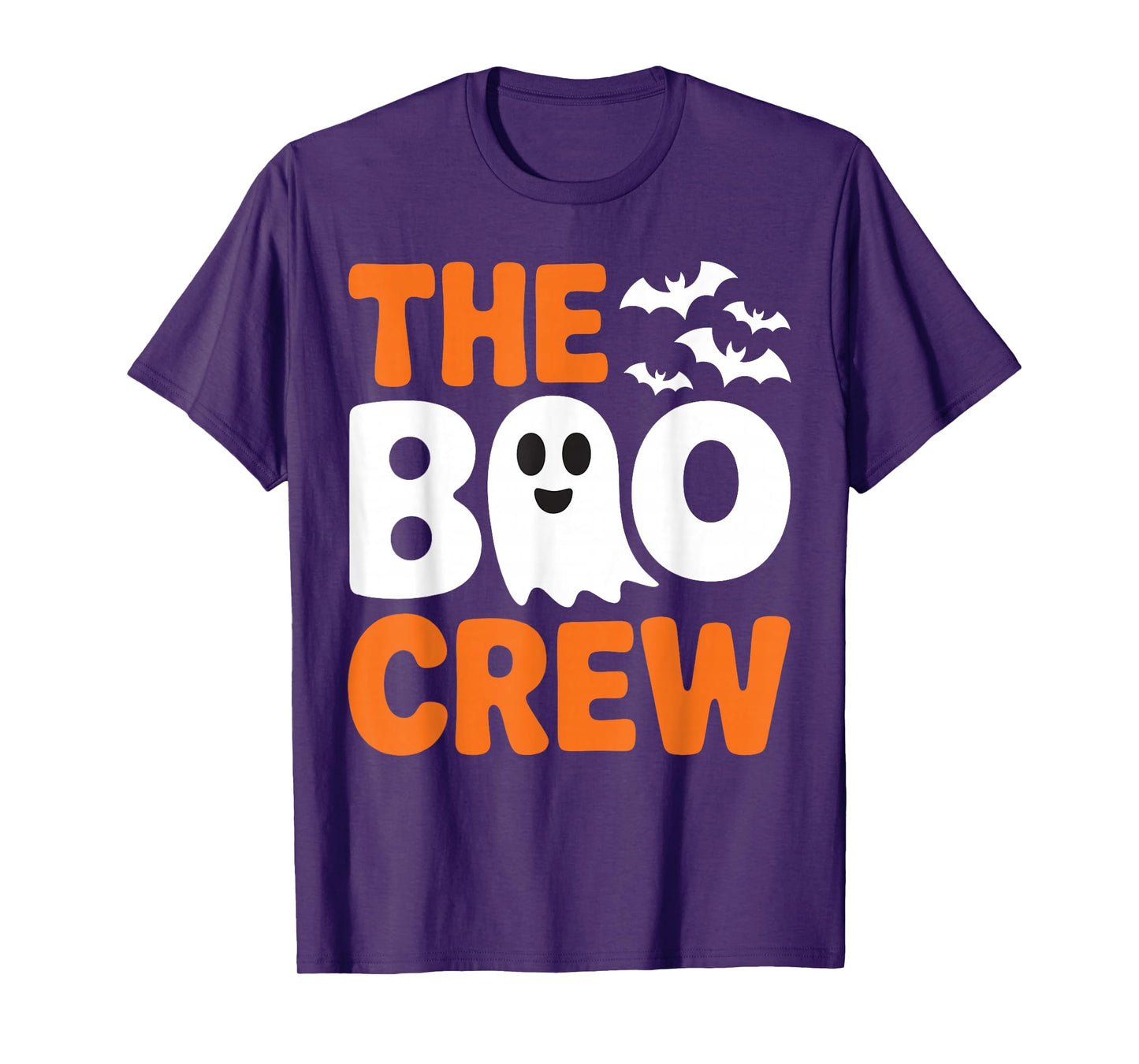 The Boo Crew Comedy Ghost Spooky Season Outfit T-Shirt