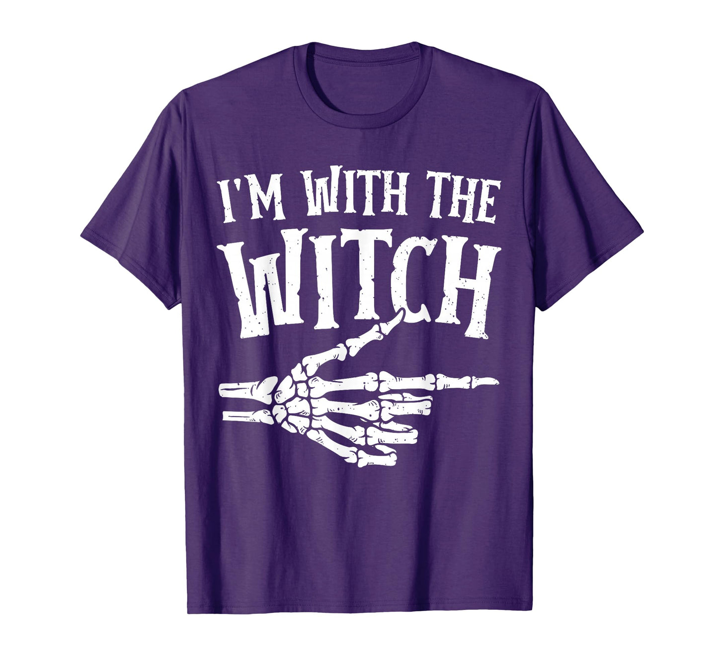 I'm with the Witch Funny Halloween Costume T-Shirt