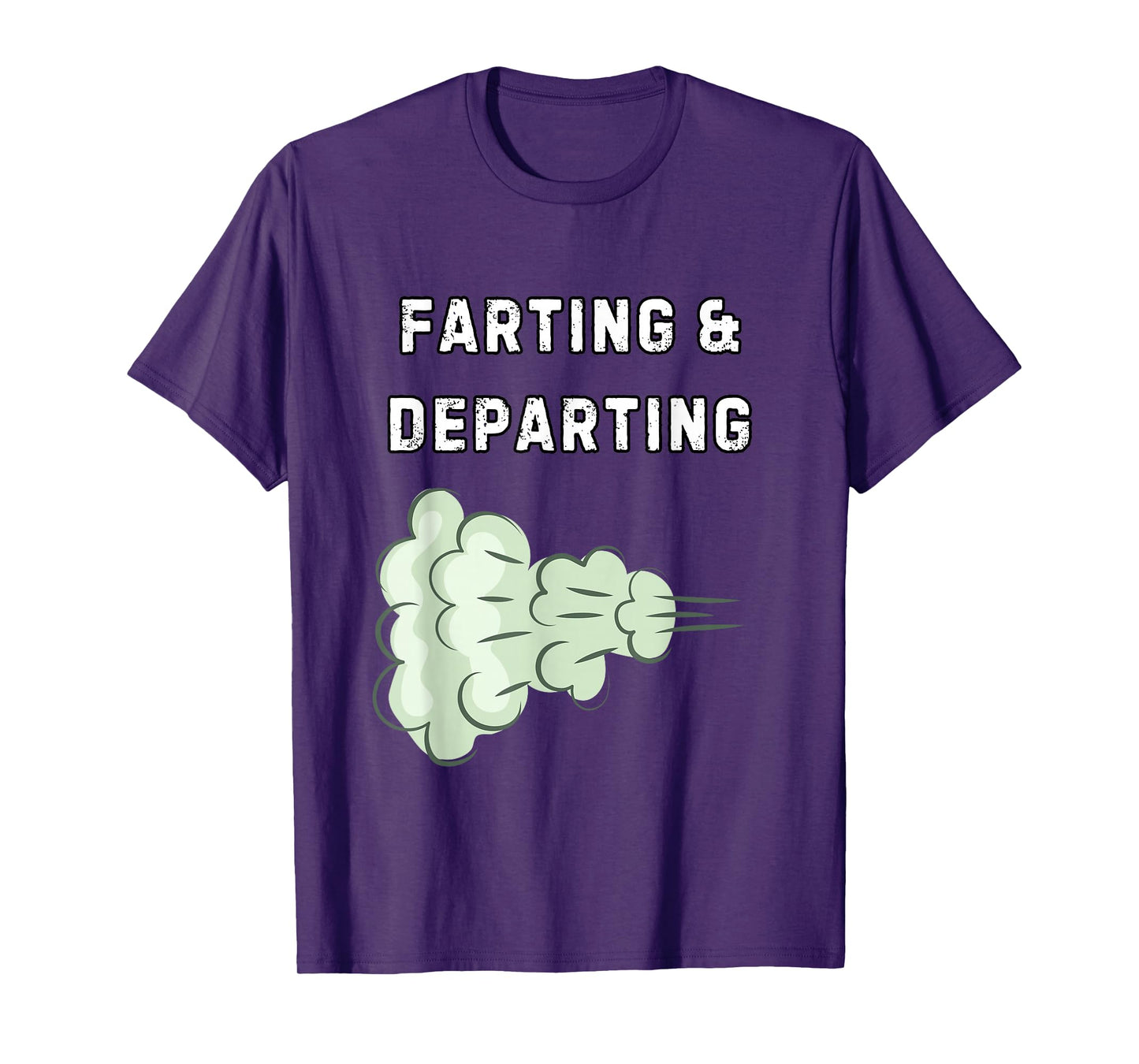 Farting And Departing Funny Hilarious Ugly Airport Swap Gag T-Shirt