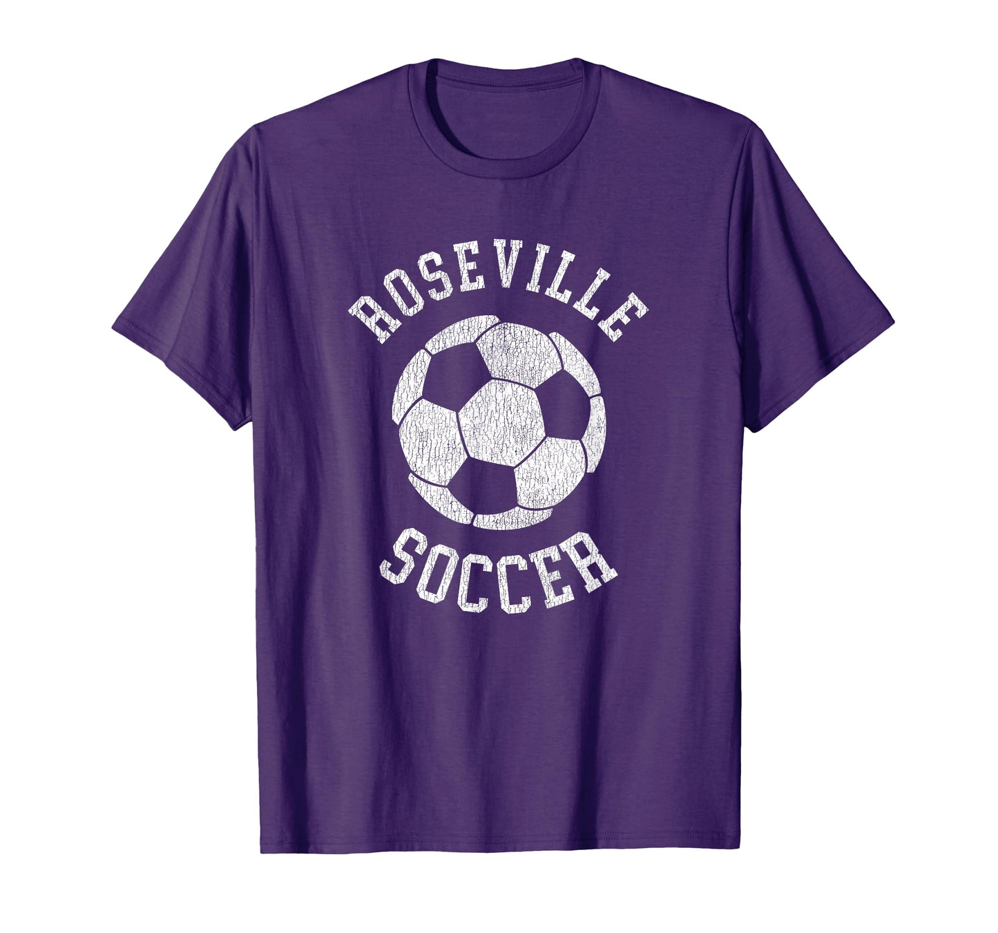 Roseville Soccer Retro Distressed 90's Vintage T-Shirt