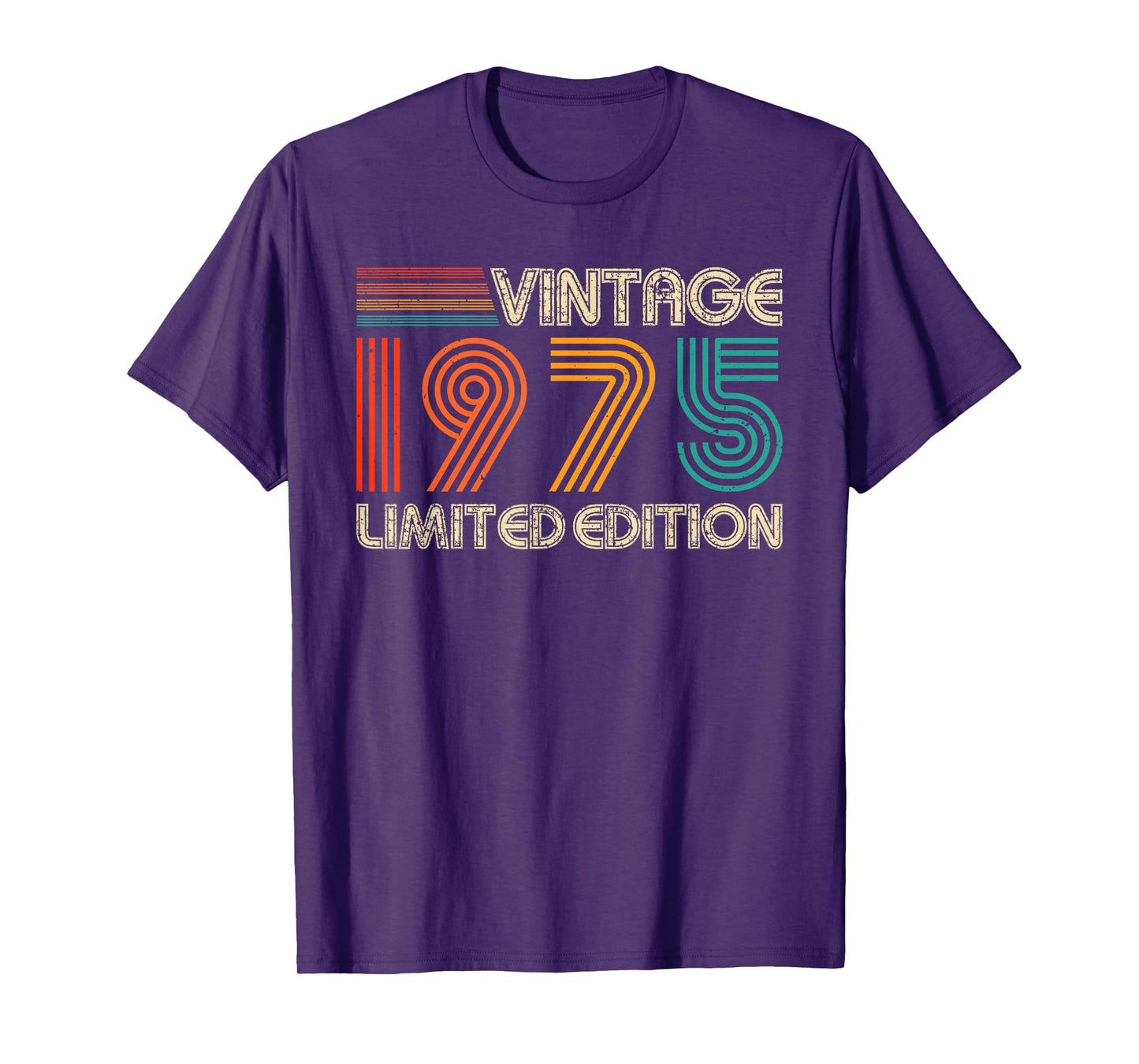 Vintage 1975 Limited Edition Classic 1975 Men Women Vintage T-Shirt