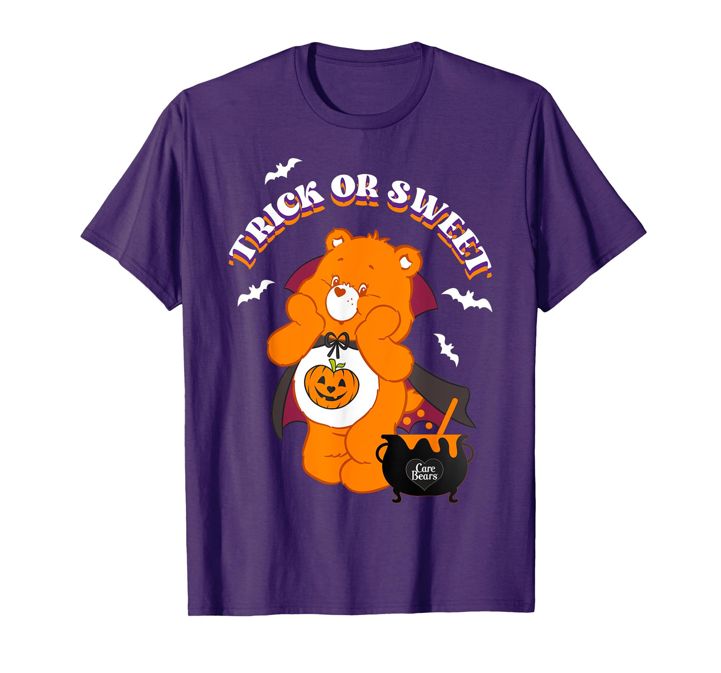 Care Bears Trick Or Sweet Halloween Cauldron Magic T-Shirt