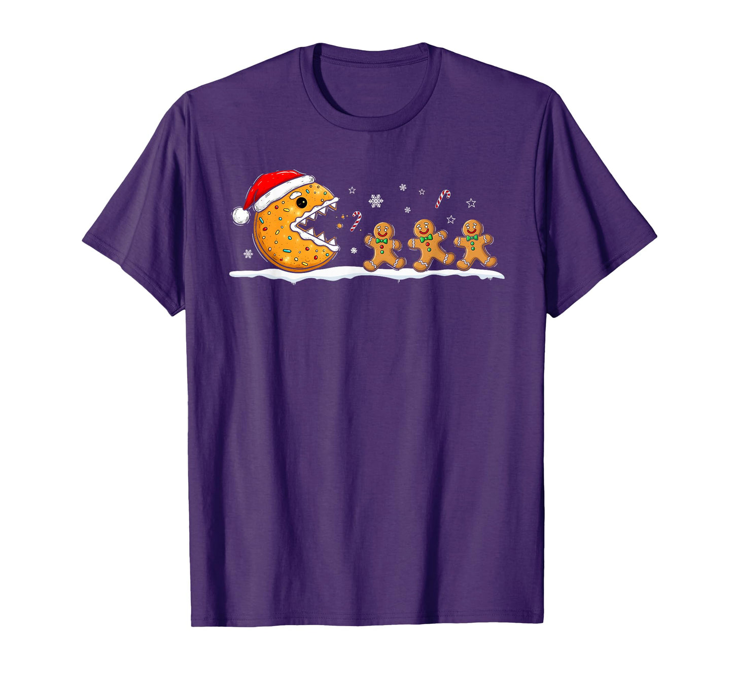 Funny Gingerbread Christmas Cookie Baking Boys Girls Kids T-Shirt
