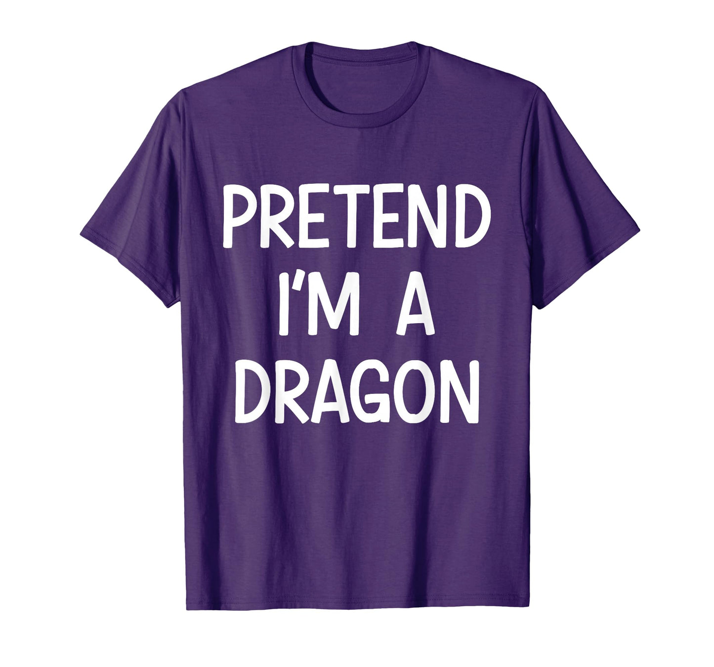 Pretend Im a Dragon Costume Halloween T-Shirt