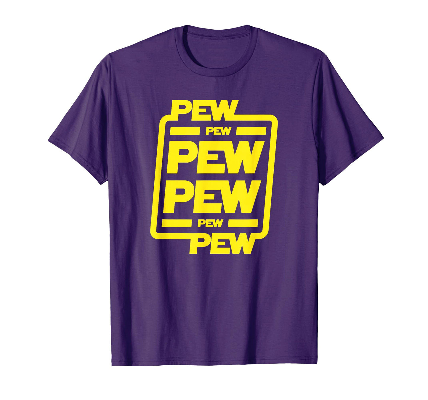 Pew pew pew | Funny nerdy science fiction T-Shirt