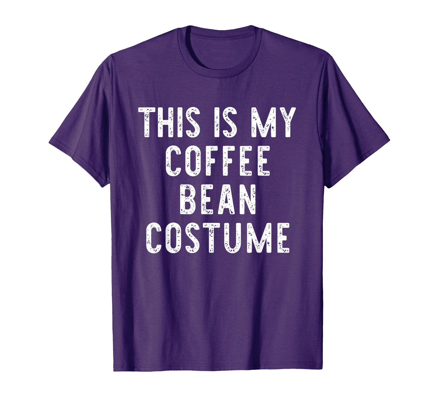 This Is My Coffee Bean Costume Halloween Simple Kids Adult T-Shirt