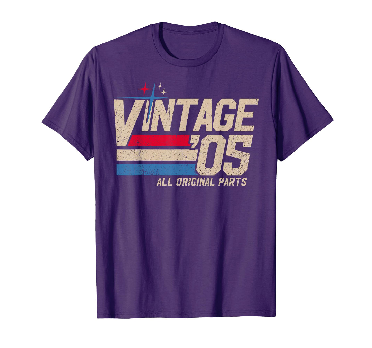 Vintage '05 Retro 20th Birthday for Men Dad USA Since 2005 T-Shirt