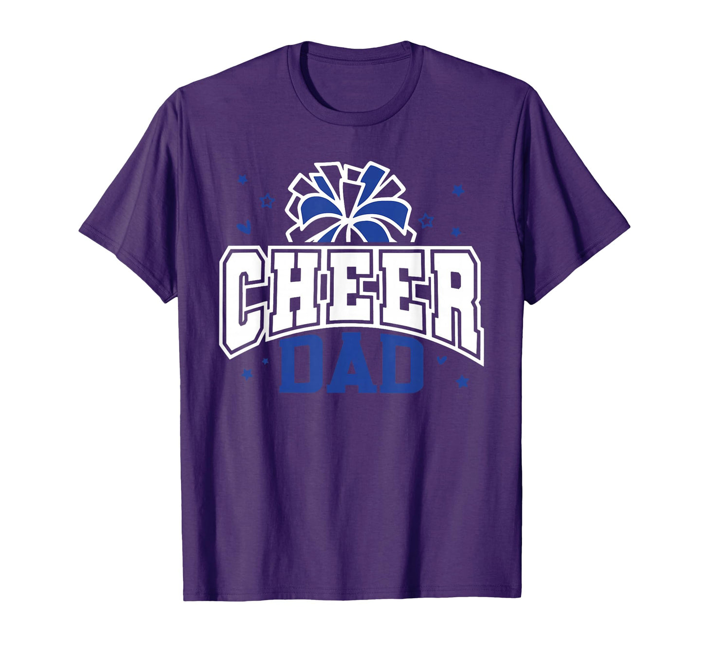 Cheer Dad Cheerleader Cheerleading Game Day Fathers Day T-Shirt
