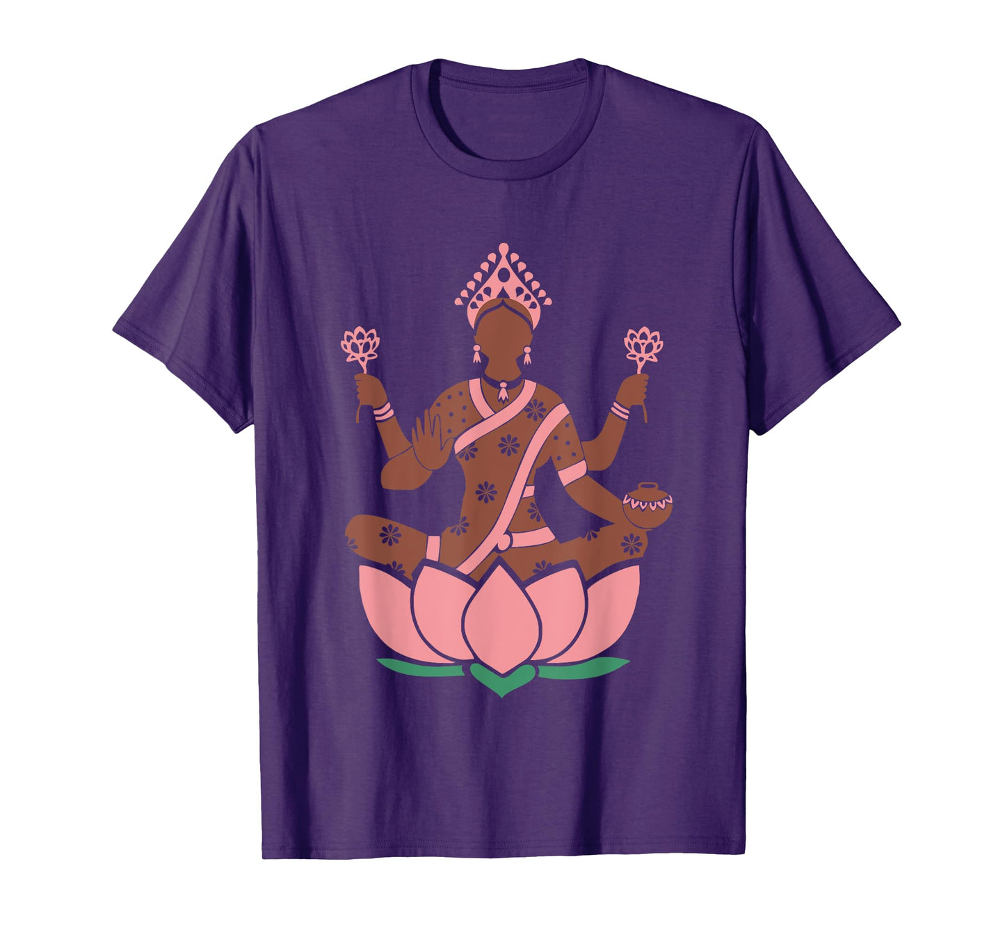Lakshmi Sri T Shirt Hindu Hinduism Gods tee T-Shirt
