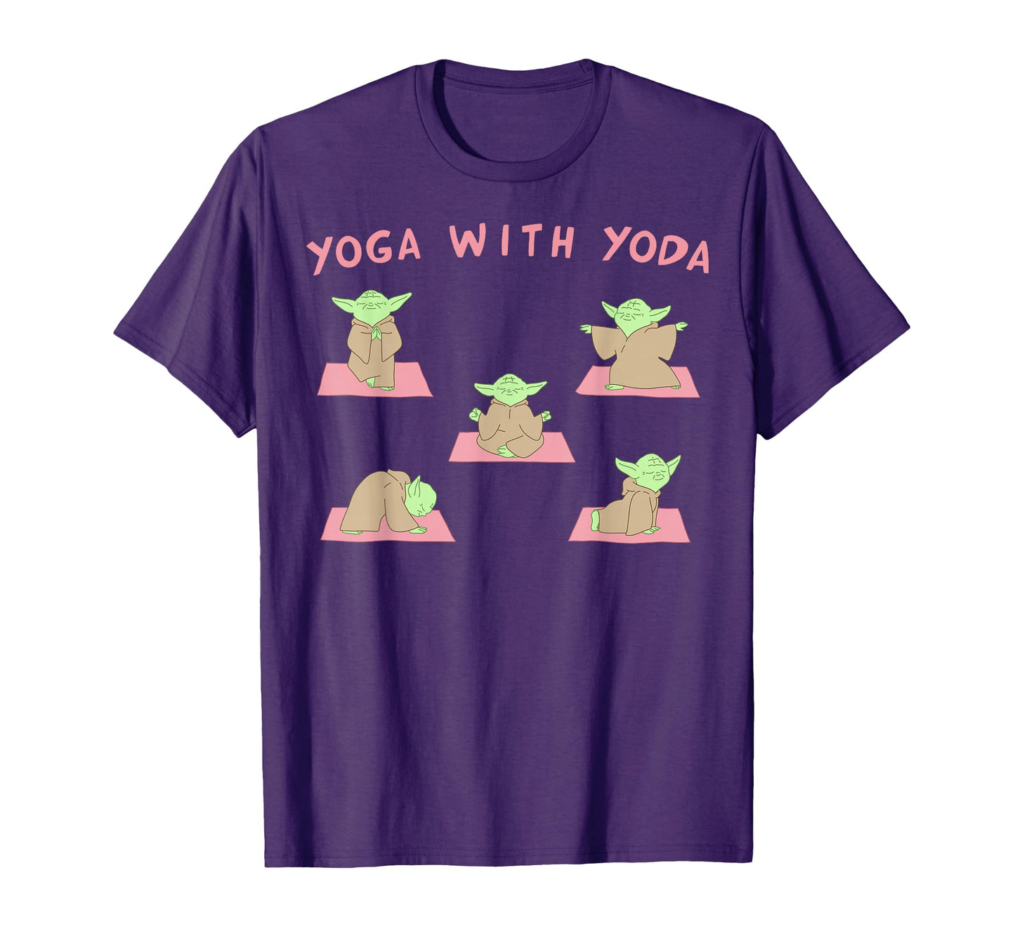 Star Wars Yoga With Yoda T-Shirt